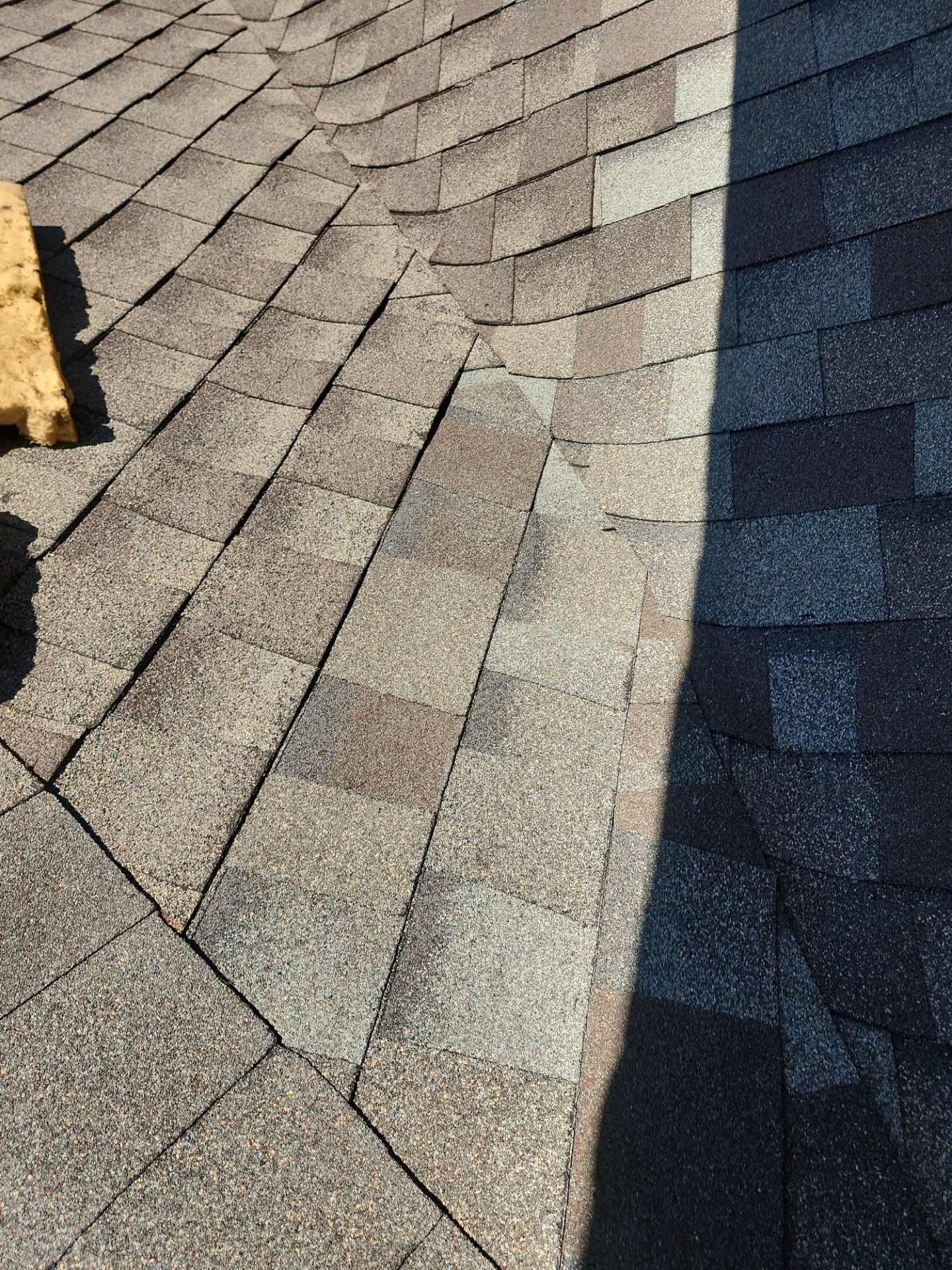 Hail Damage using Owen's Corning Duration (Lifetime) Shingles by Roof Repair Company