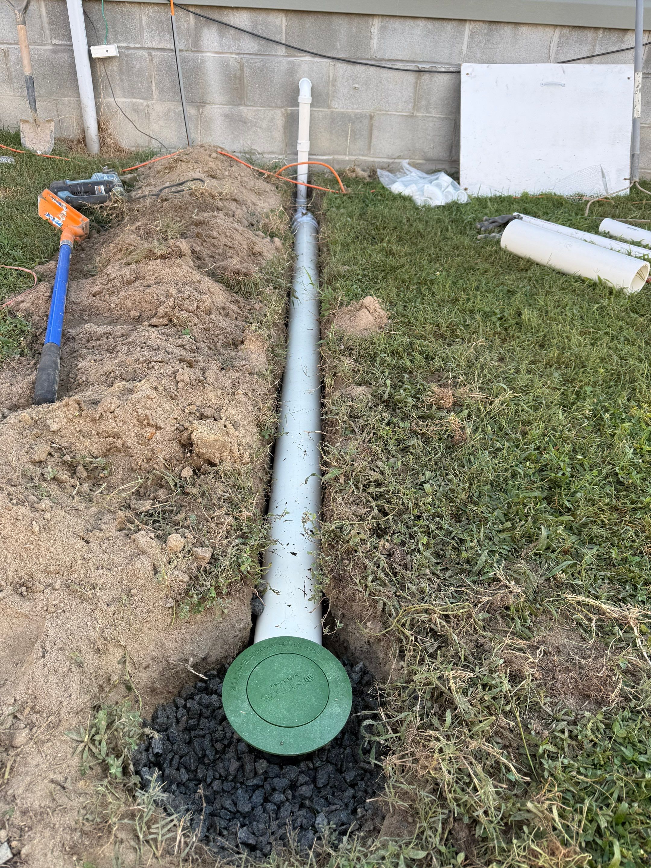 Project in Franklin by Patriot Crawl Space Repairs