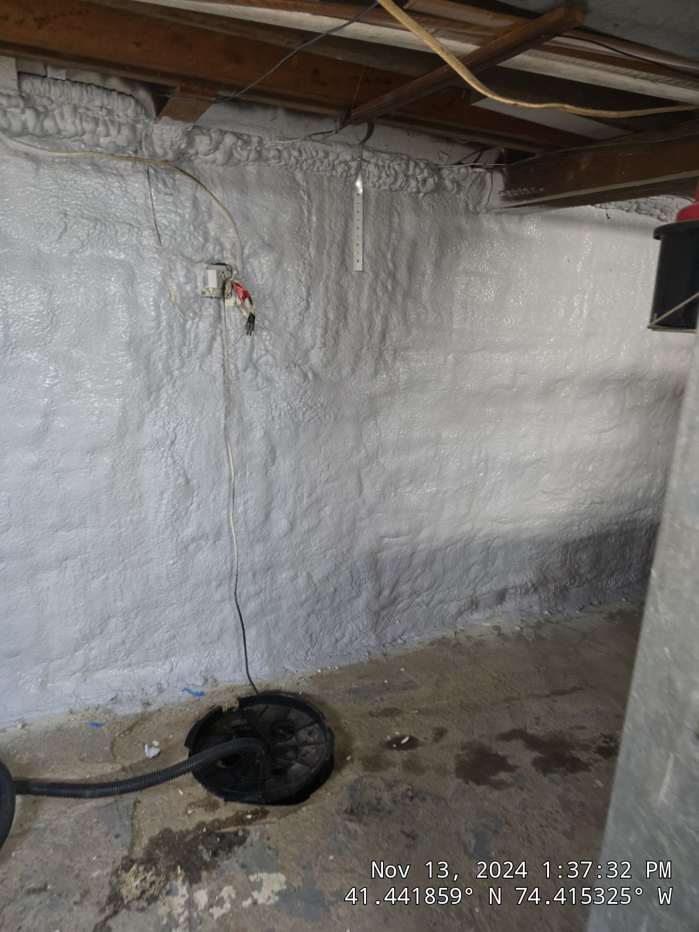 Attic Insulation using open cell spray foam by NYS Foam & Energy