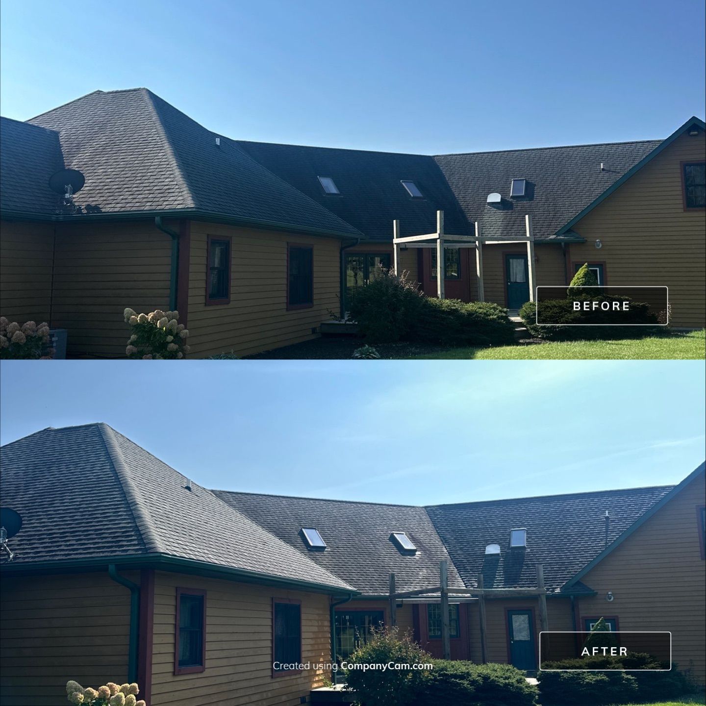 Project in Yorkville by Simmons Power & Soft Washing