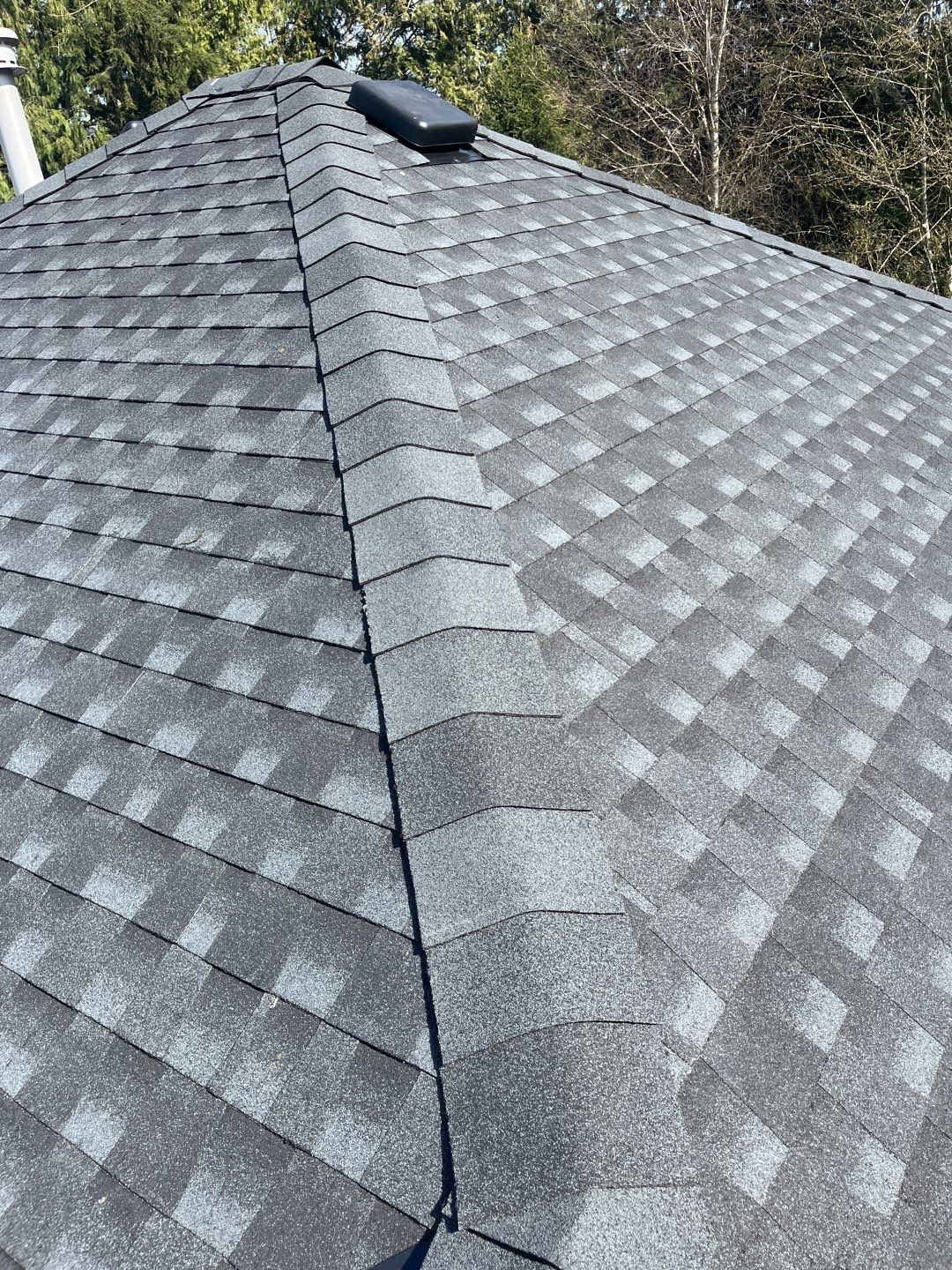 Residential Re-Roof using GAF timberline HDZ Charcoal by Top Notch Roofing Inc