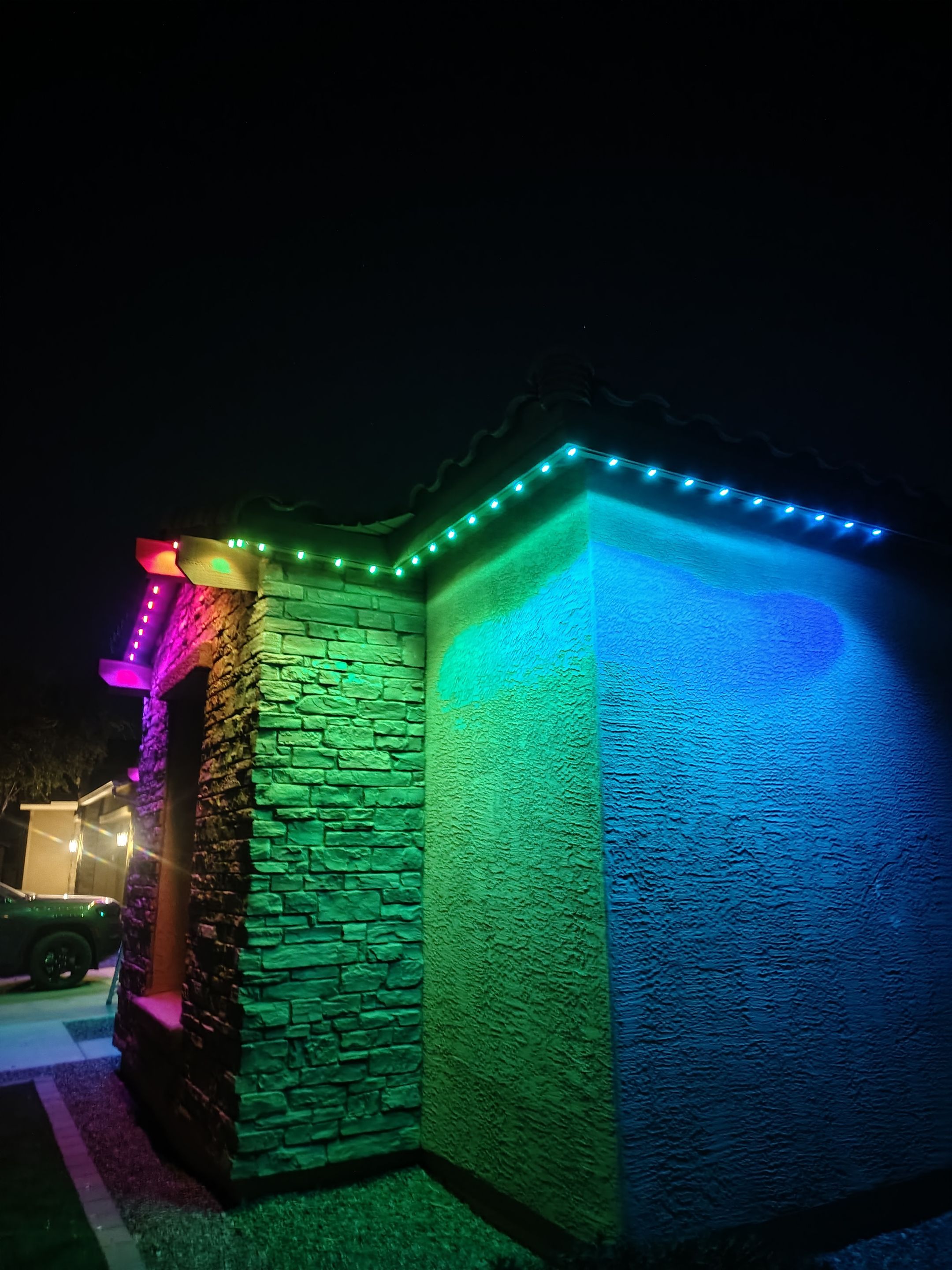Project in Queen Creek by Big Pig Smart Lighting