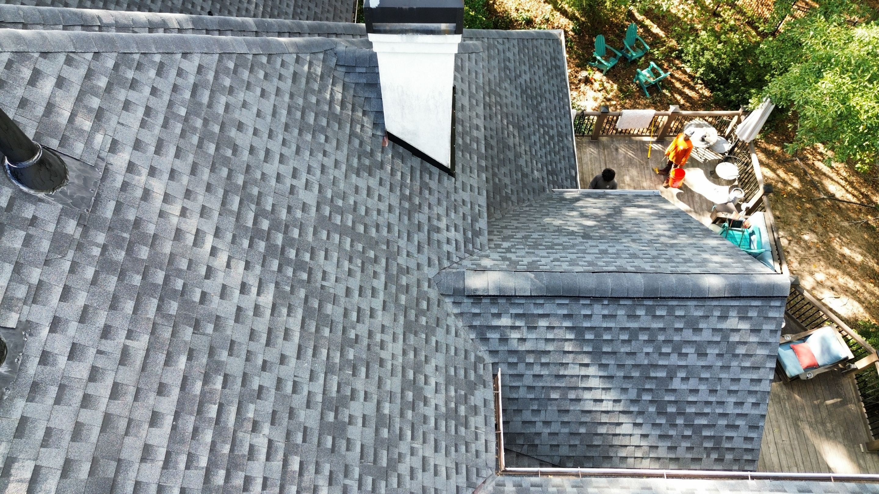 Cumming, GA Roof Replacement GAF Timberline HDZ Charcoal by Reset Roofing