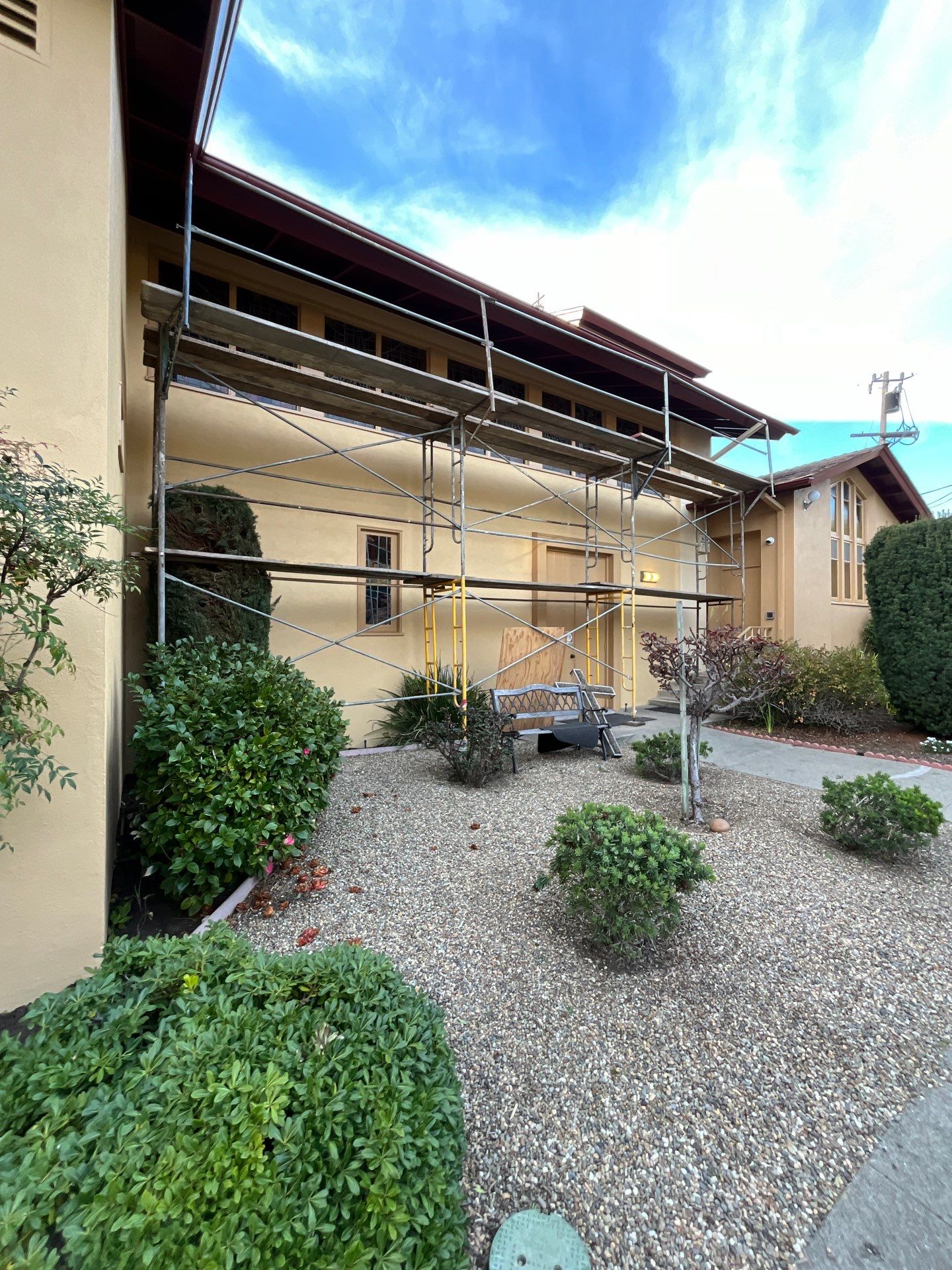 Assumption church San Leandro  by Herrera’s Bay Area Painting inc.