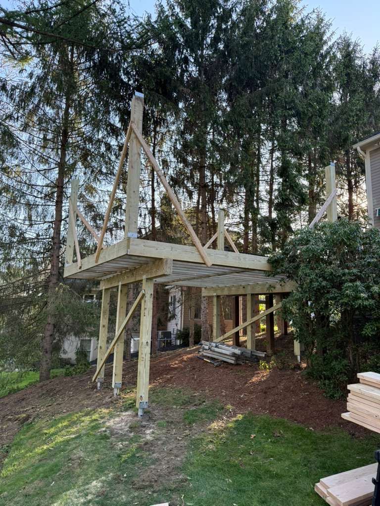 New Deck With a Screened In Porch In Mendham, New Jersey by deck guardian
