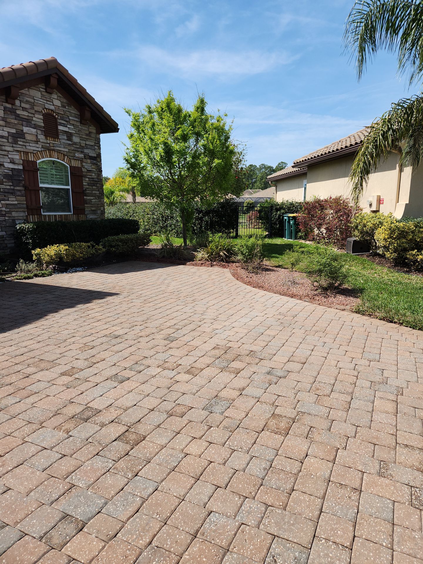 Paver Driveway using Concrete Sealant by DuraSeal