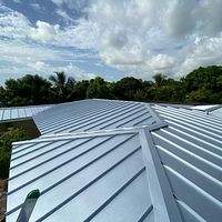 24ga 1.5" Mechanical Seam Mill Finish by Total Roofing System The Metal Roof Experts