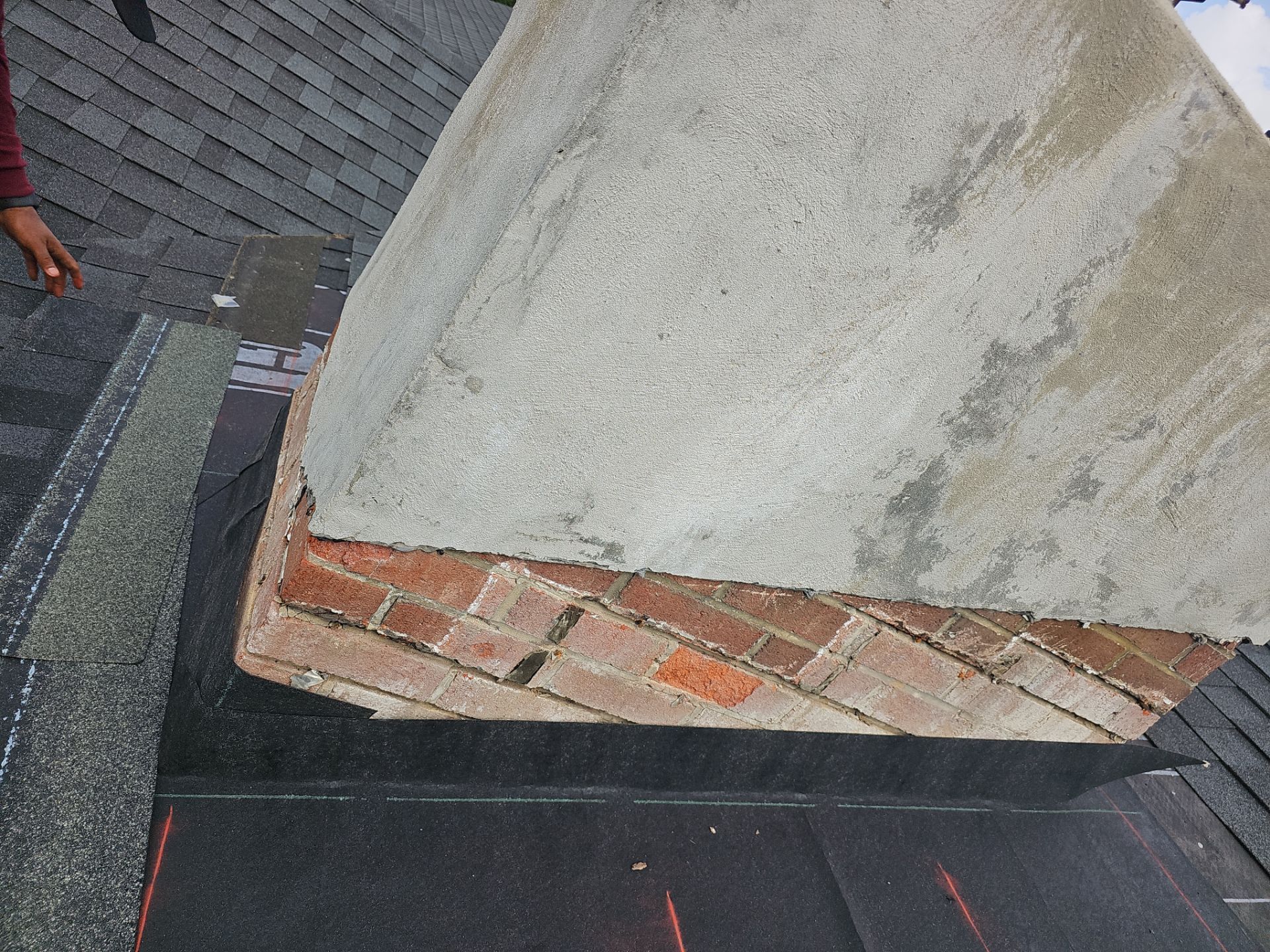 Roof Repair - Chimney Flashing by Winchester Roofing