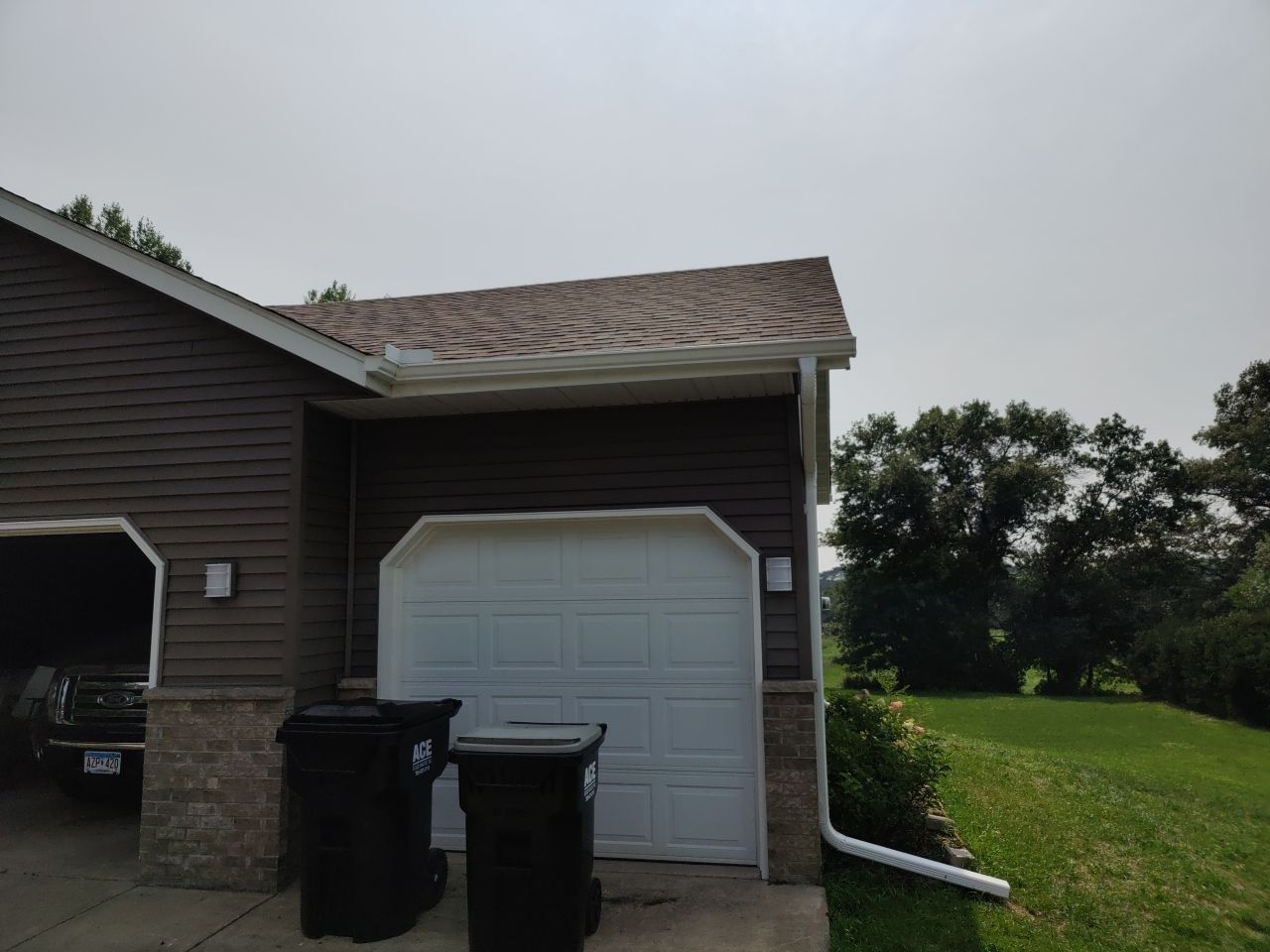 5" Gutters in Becker by Next Level Seamless Gutters / Exteriors Inc.