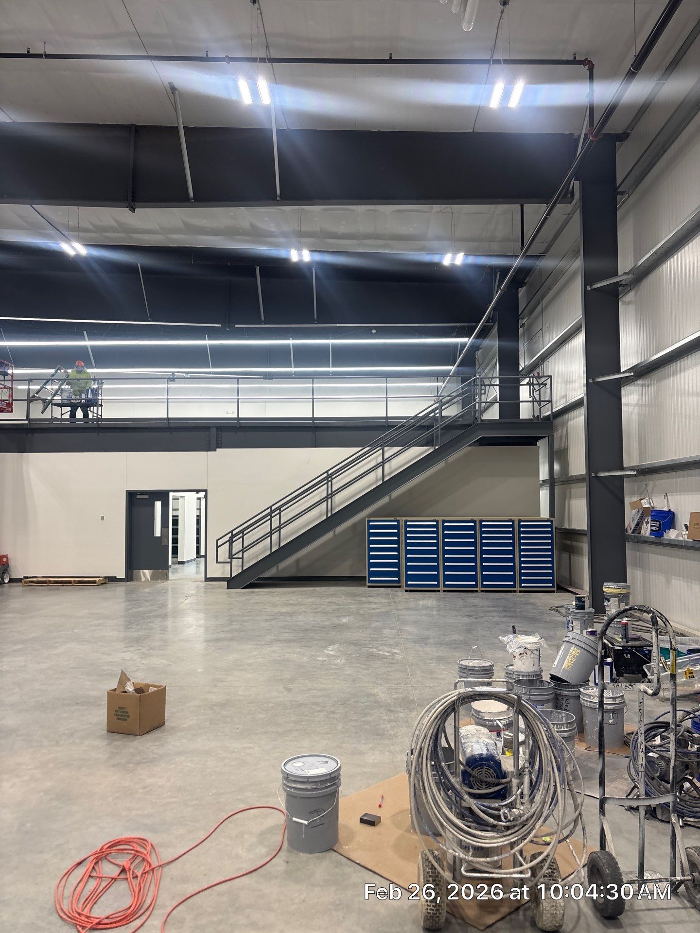 Commercial Interior Build-Out for Kibble Equipment in Huron by Select Painting, Coatings & Garage Cabinets