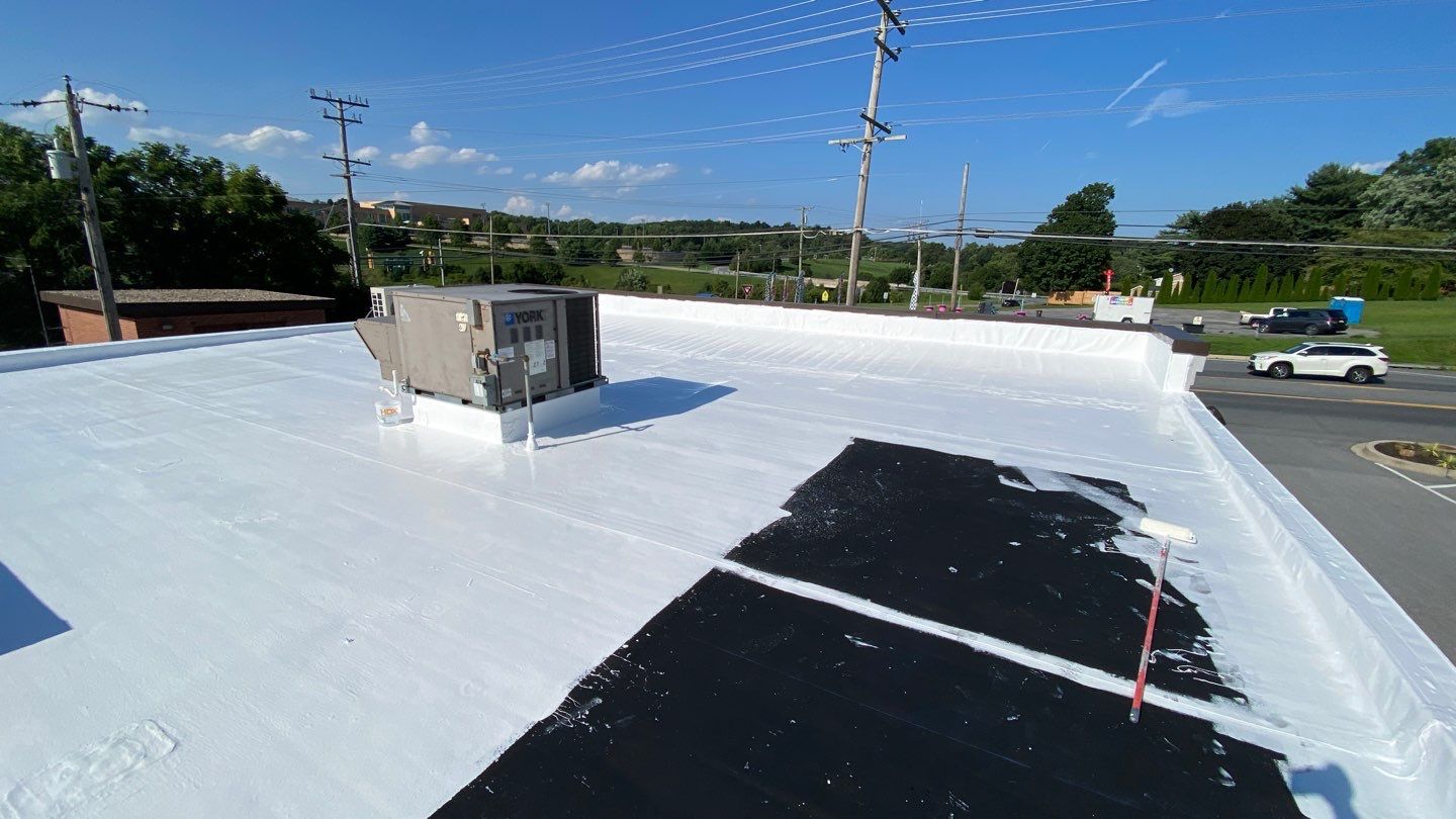 Silicone Roof Coating in Manchester, MD • Premier Dental by Seipp Roofing, LLC