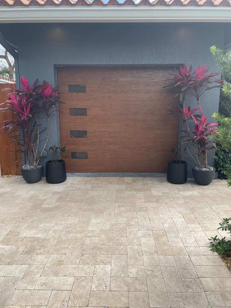 Clopay® Canyon Ridge® Modern Garage Door Installation – Wilton Manors, FL by The Door Doctor of South Florida, Inc.