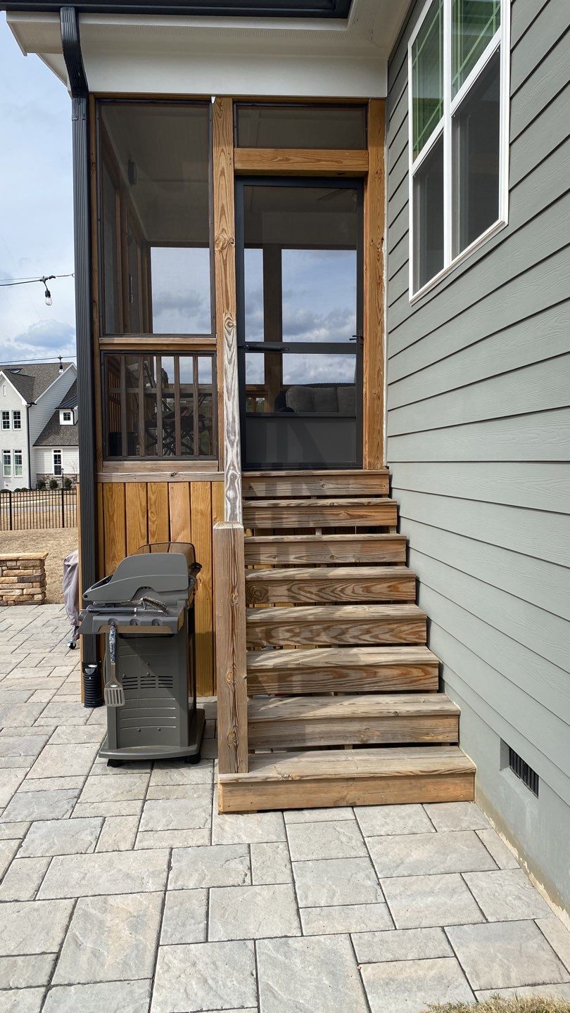Screened Porch using Wood Sealant by DuraSeal
