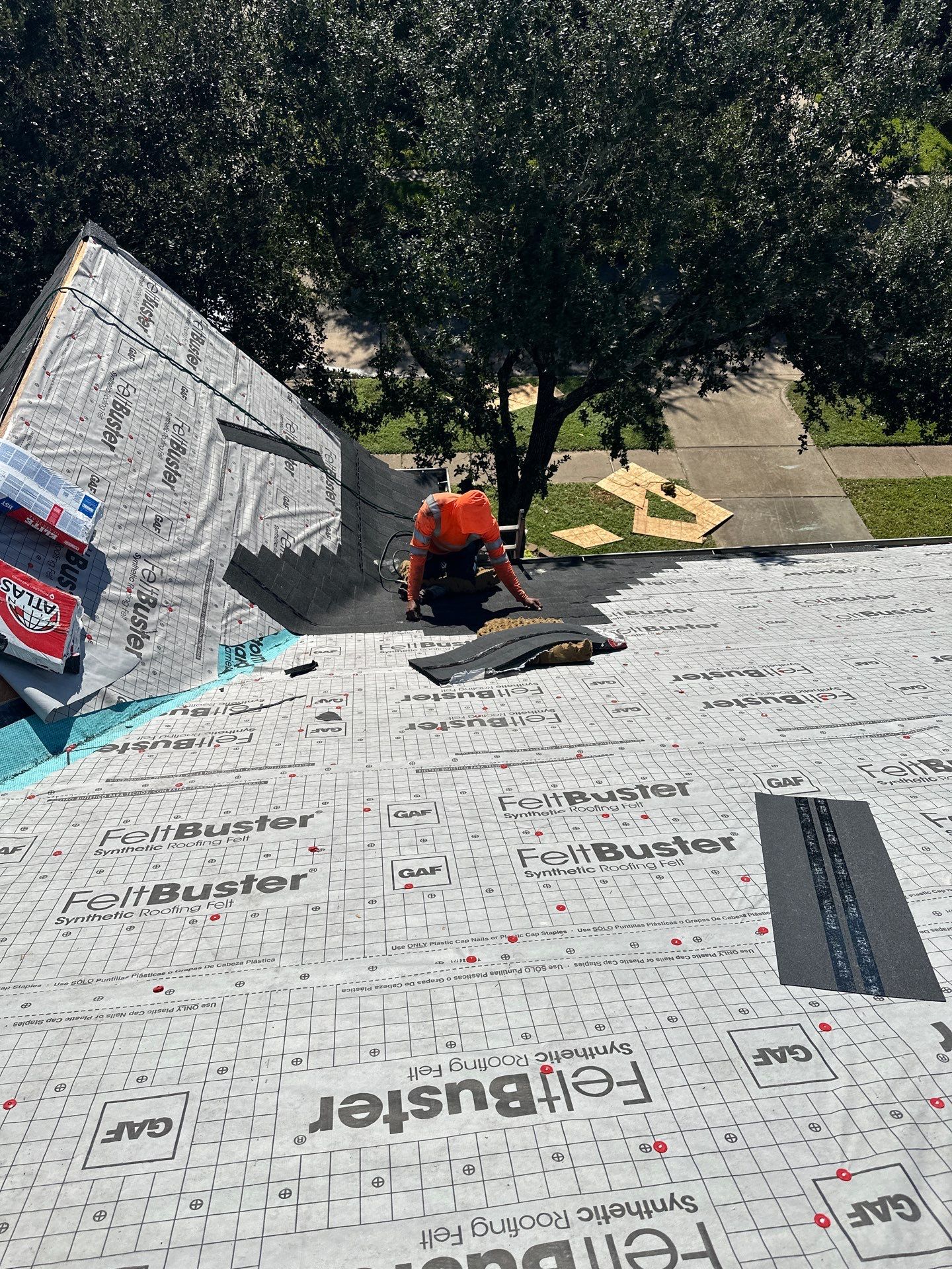 Project in Pearland by Motion Roofing