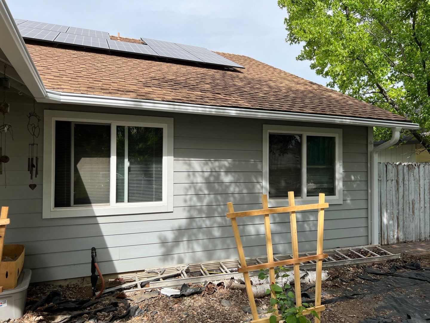 Gutter Installation using Englert LeafGuard Gutters by Byers Enterprises 