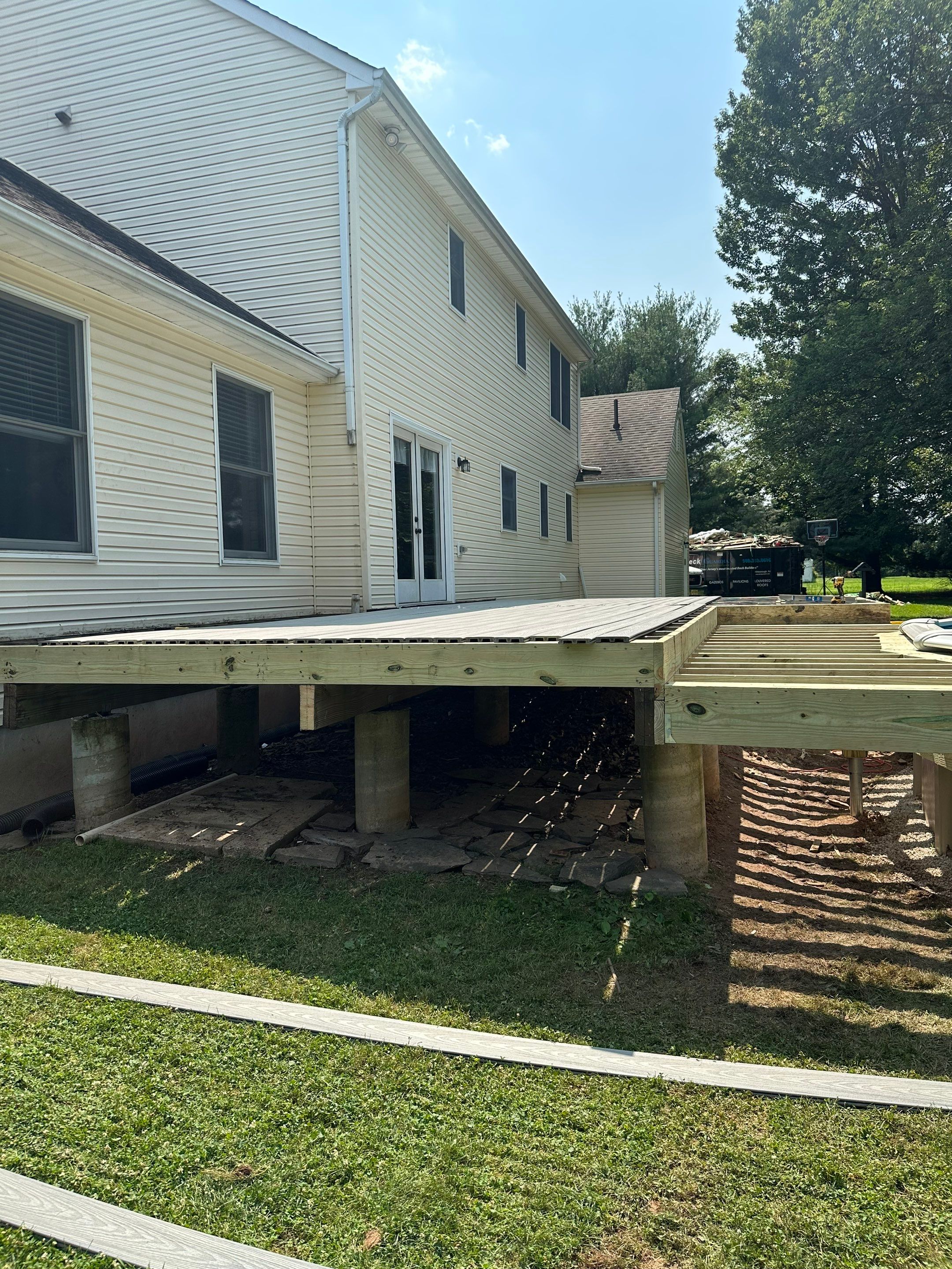 New Pool Deck IN Flemington by deck guardian