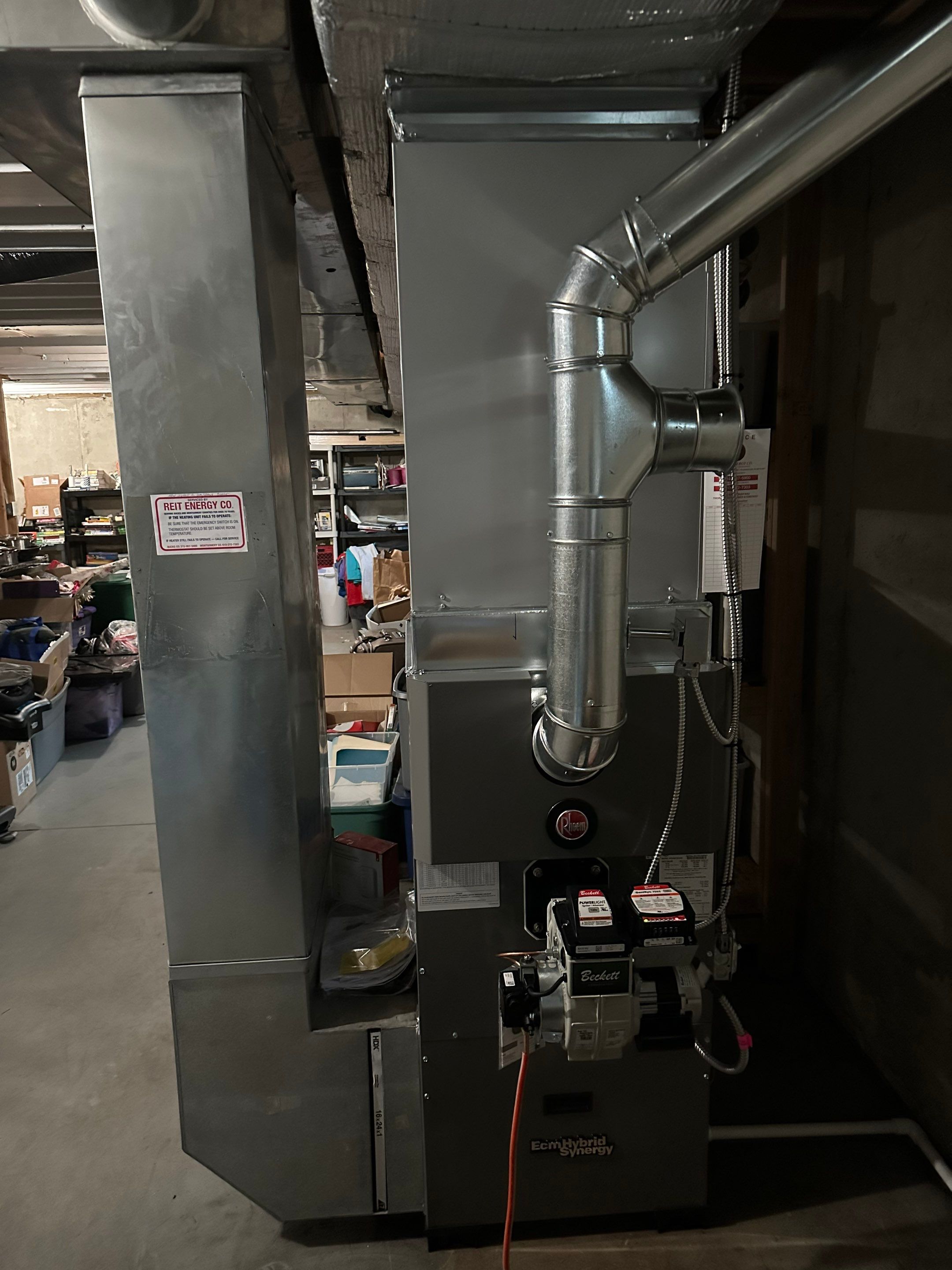 OIl and Heatpump Upgrade by Reit energy/ Dwyer HVAC
