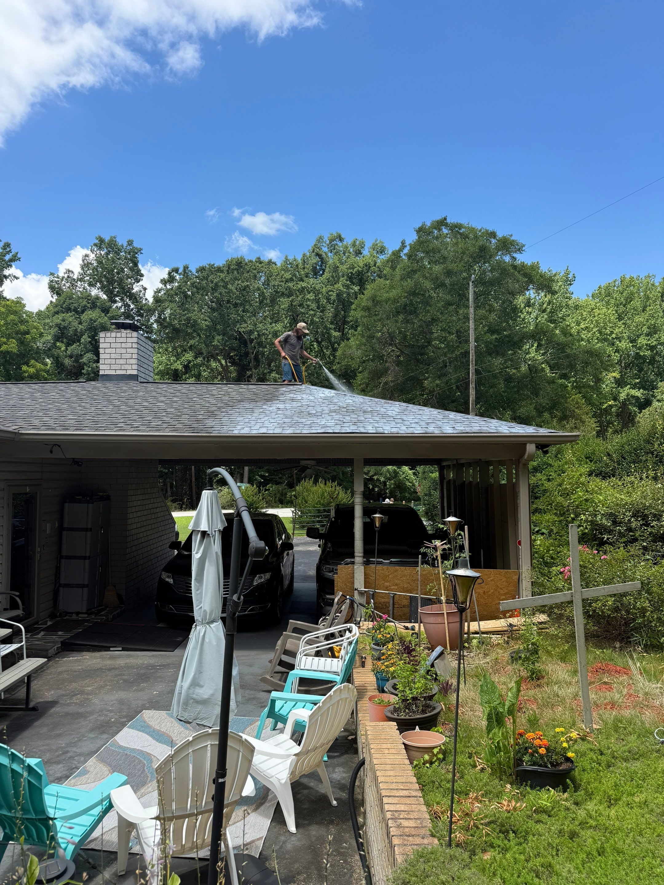 Asphalt Shingle Rejuvenation and Roof Leak Repair in Spartanburg by Bright Home Connections