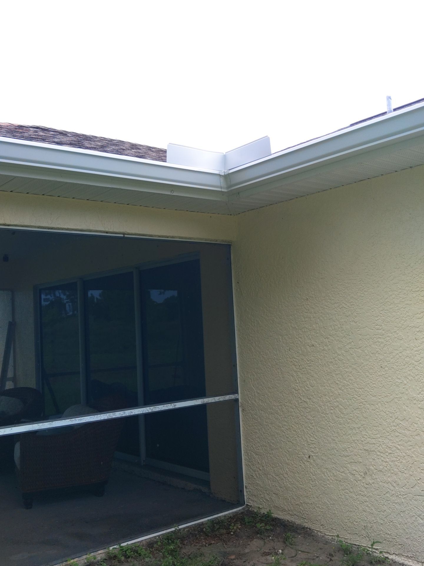 Seamless gutters in Lehigh Acres, FL provide a strong and efficient solution for managing heavy Florida rainfall by Gutter Professors
