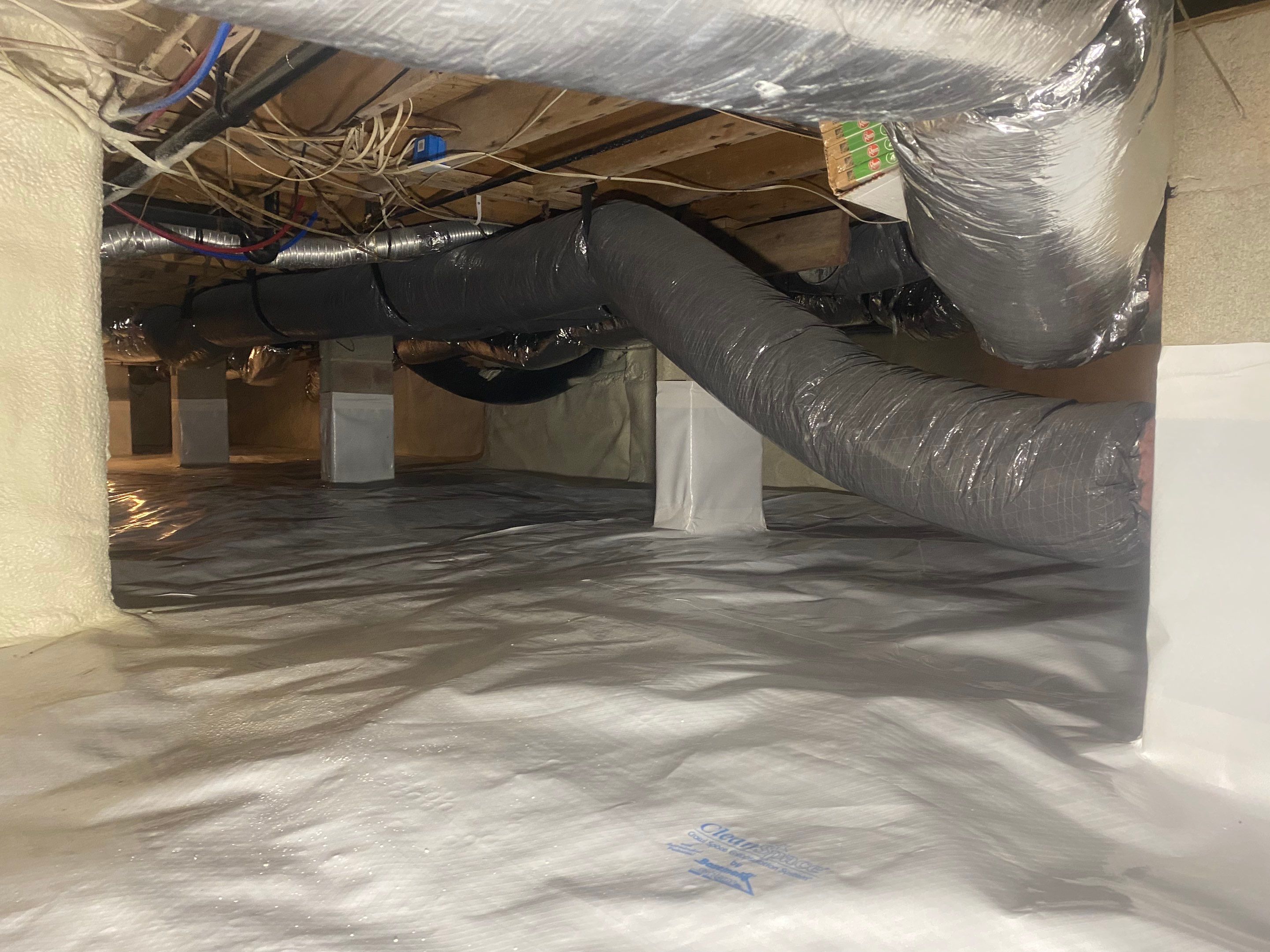 Crawlspace repair using cleanspace by Burke Home Services
