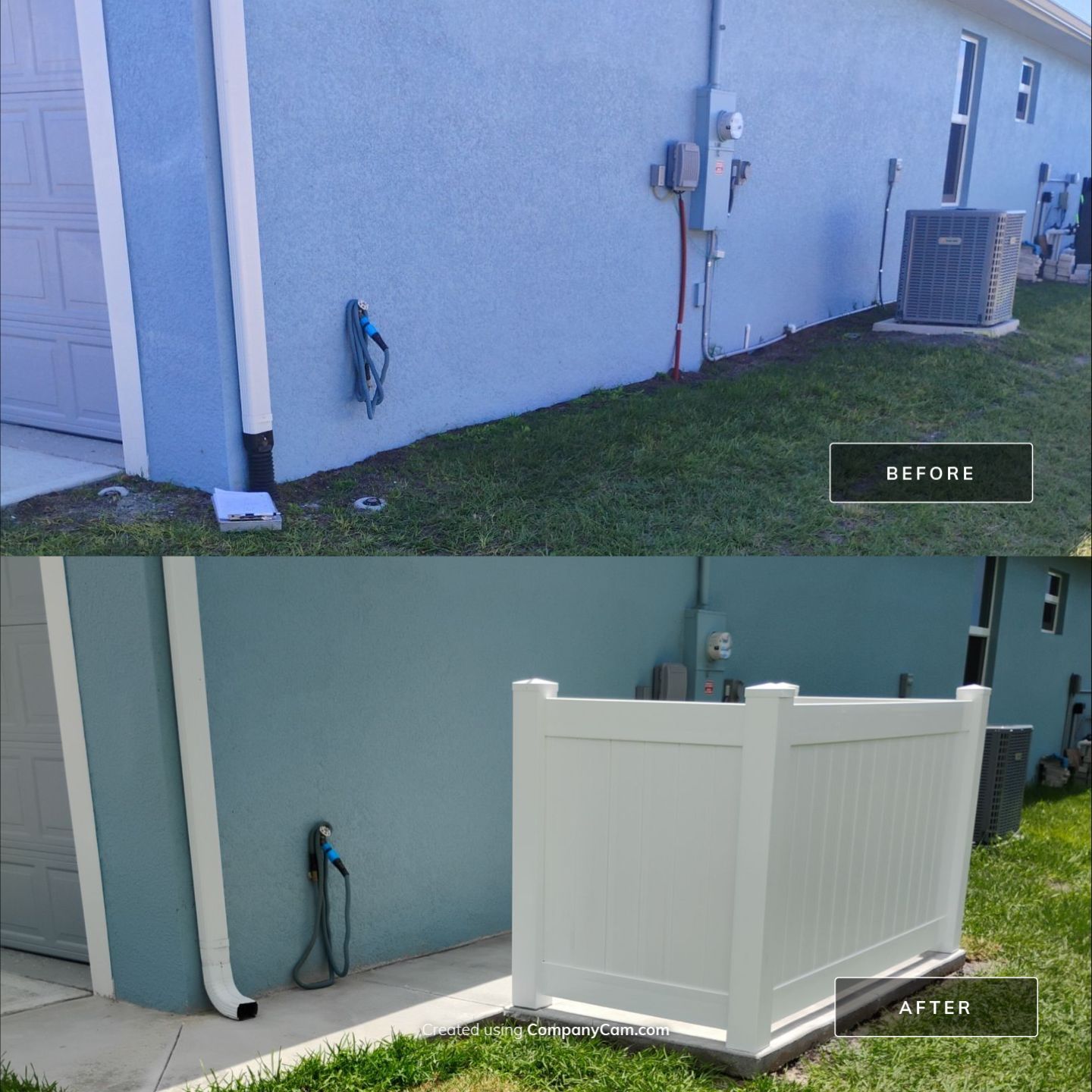 Vinyl Enclosure in Rotonda West by True Fence LLC