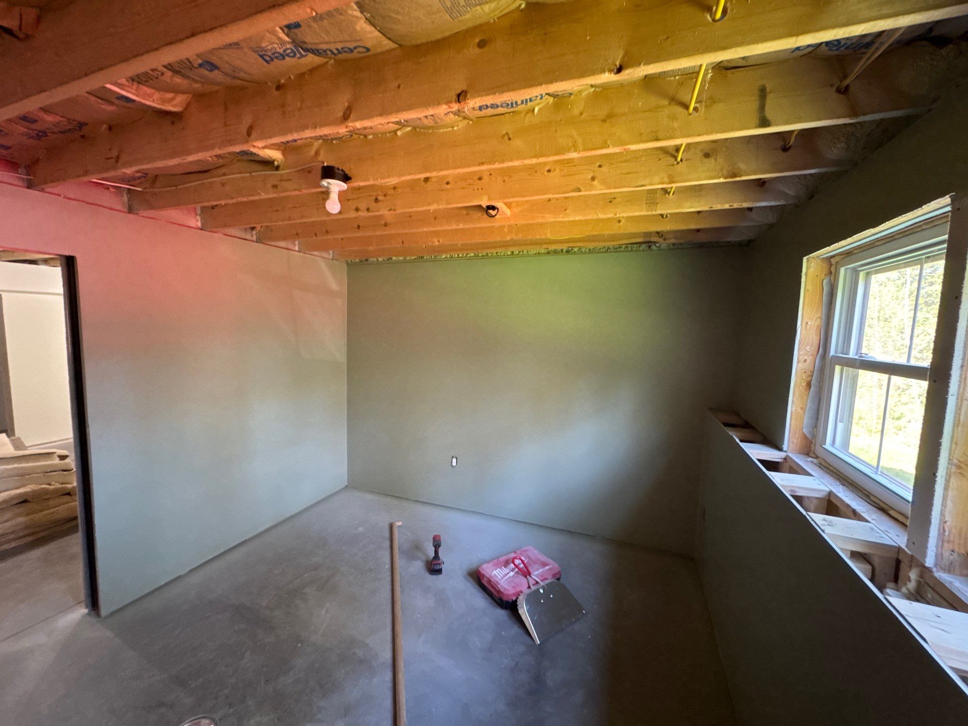 Basement Remodel by Big Pine Panting Inc