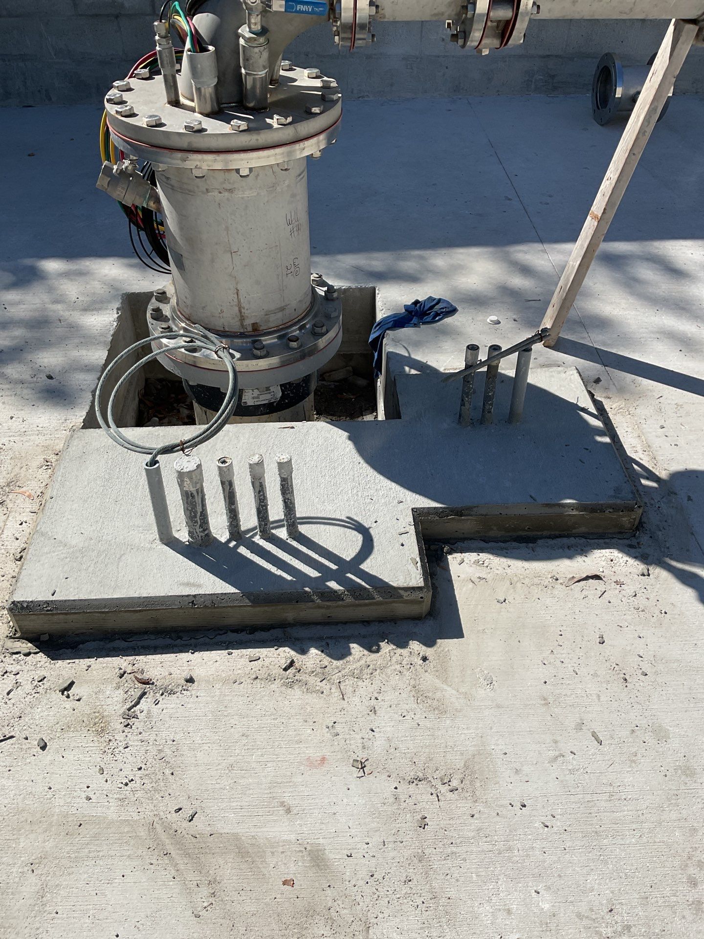 Well pump Station In Bonita Springs by Southern Gulf Construction