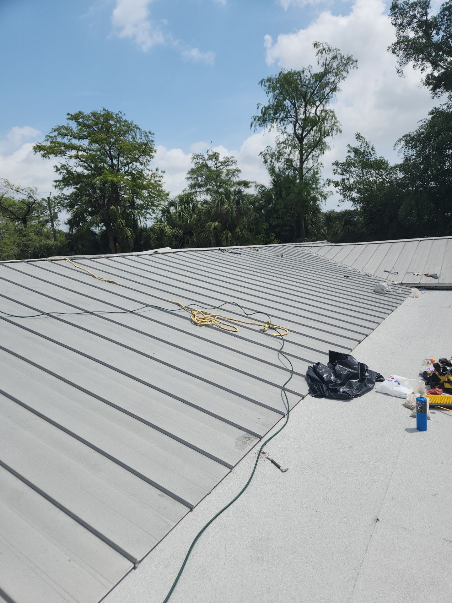 Flat Roof Replacement and Fascia Repair in Margate by Aastro Roofing