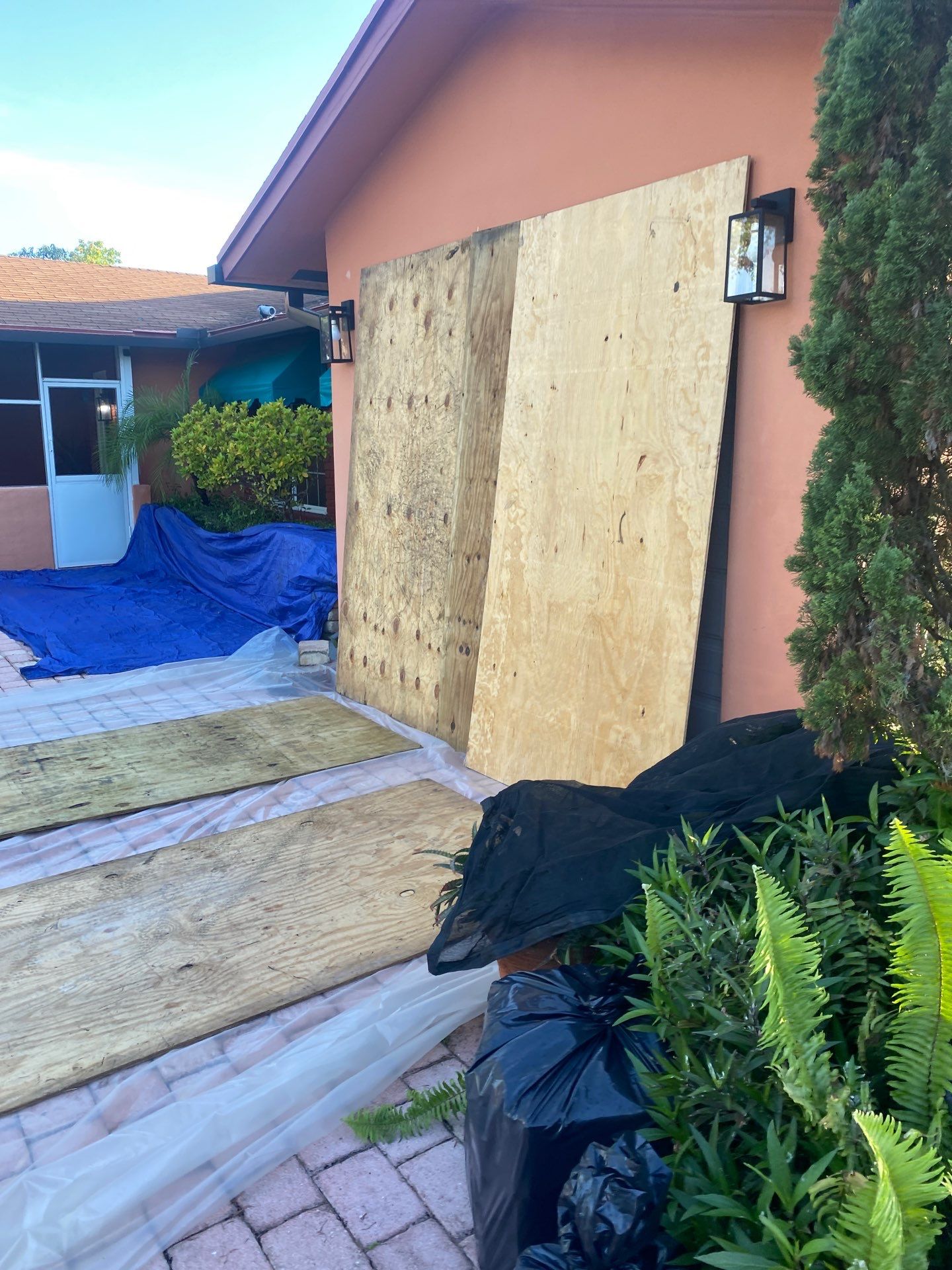 Residential Roofing Installation using 1" Nail strip metal roof by BLUES BROTHERS CONSTRUCTION CORP