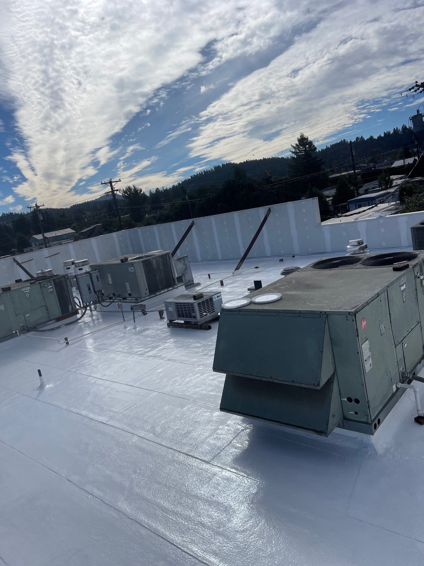 Commercial Roof Restoration and Coating in Eugene, Oregon by BEST Roofing & Waterproofing