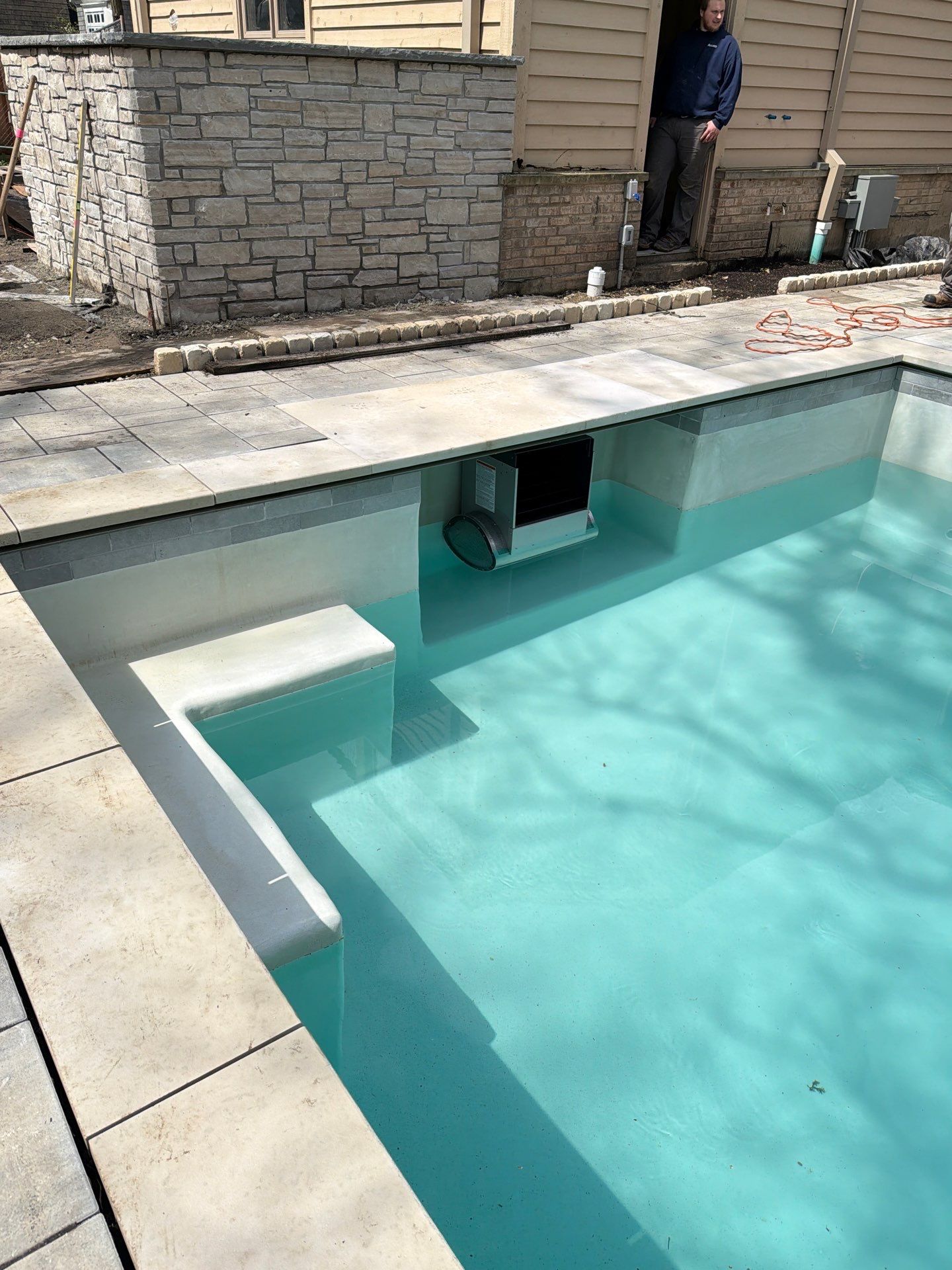 Artic White and Fastlane by North Shore Pool & Spa