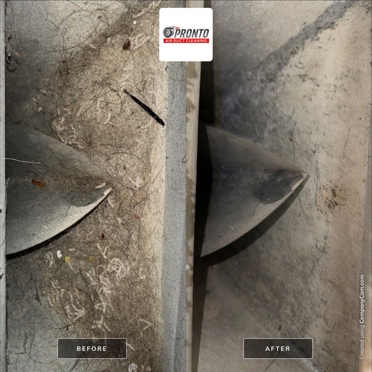 Air Duct Cleaning w/Duct Sanitizing by Pronto Air Duct Cleaning