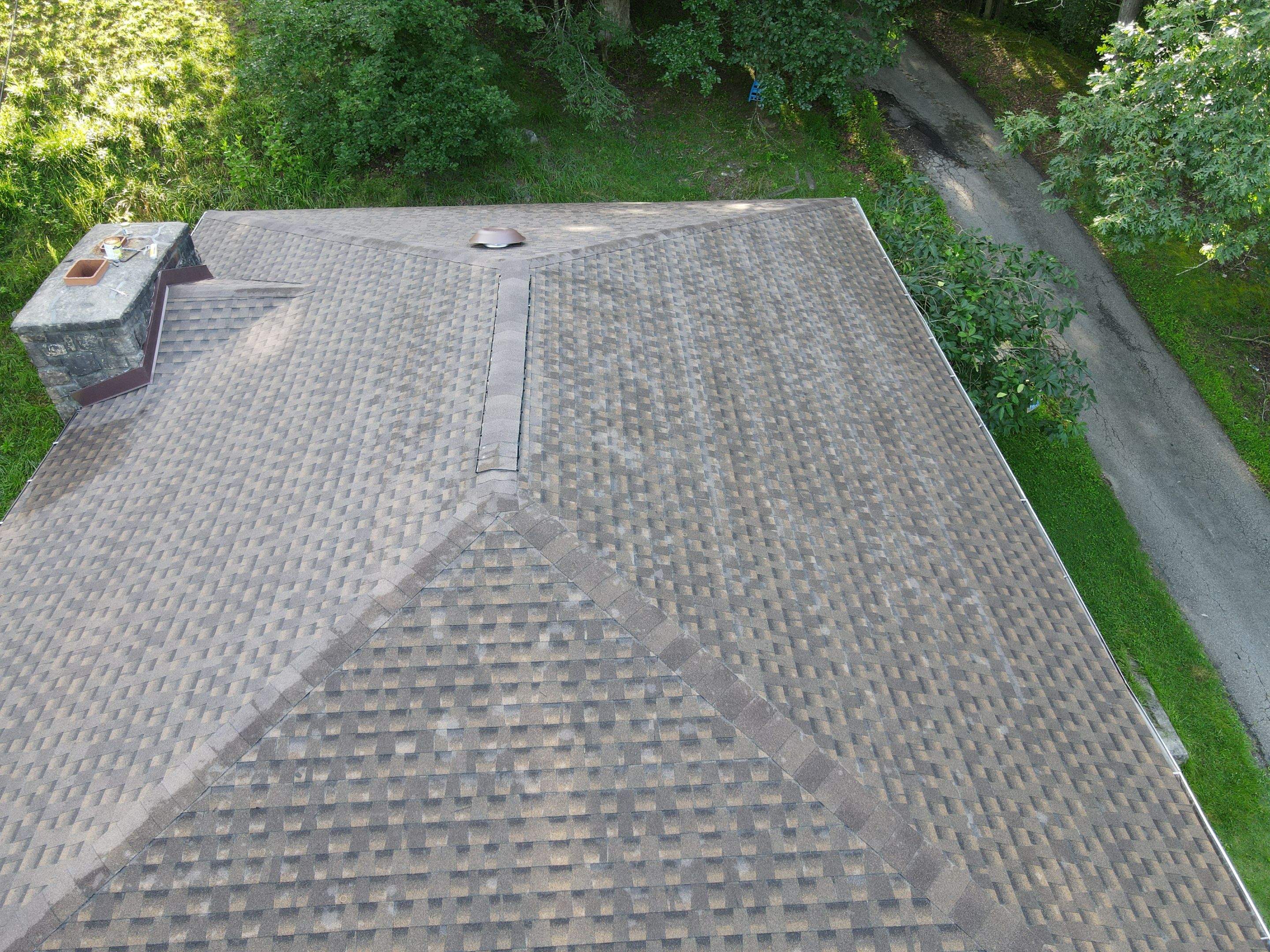 Residential Roofing Installation using GAF Timberline HDZ Barkwood by Rainstoppers Roofing