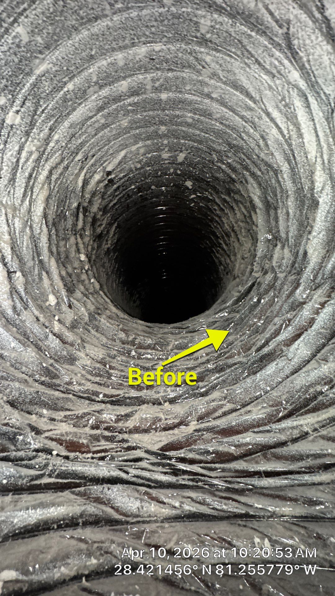 Air Duct Bath Fan Exhaust Cleaning in Orlando by Hygienic Air, Inc