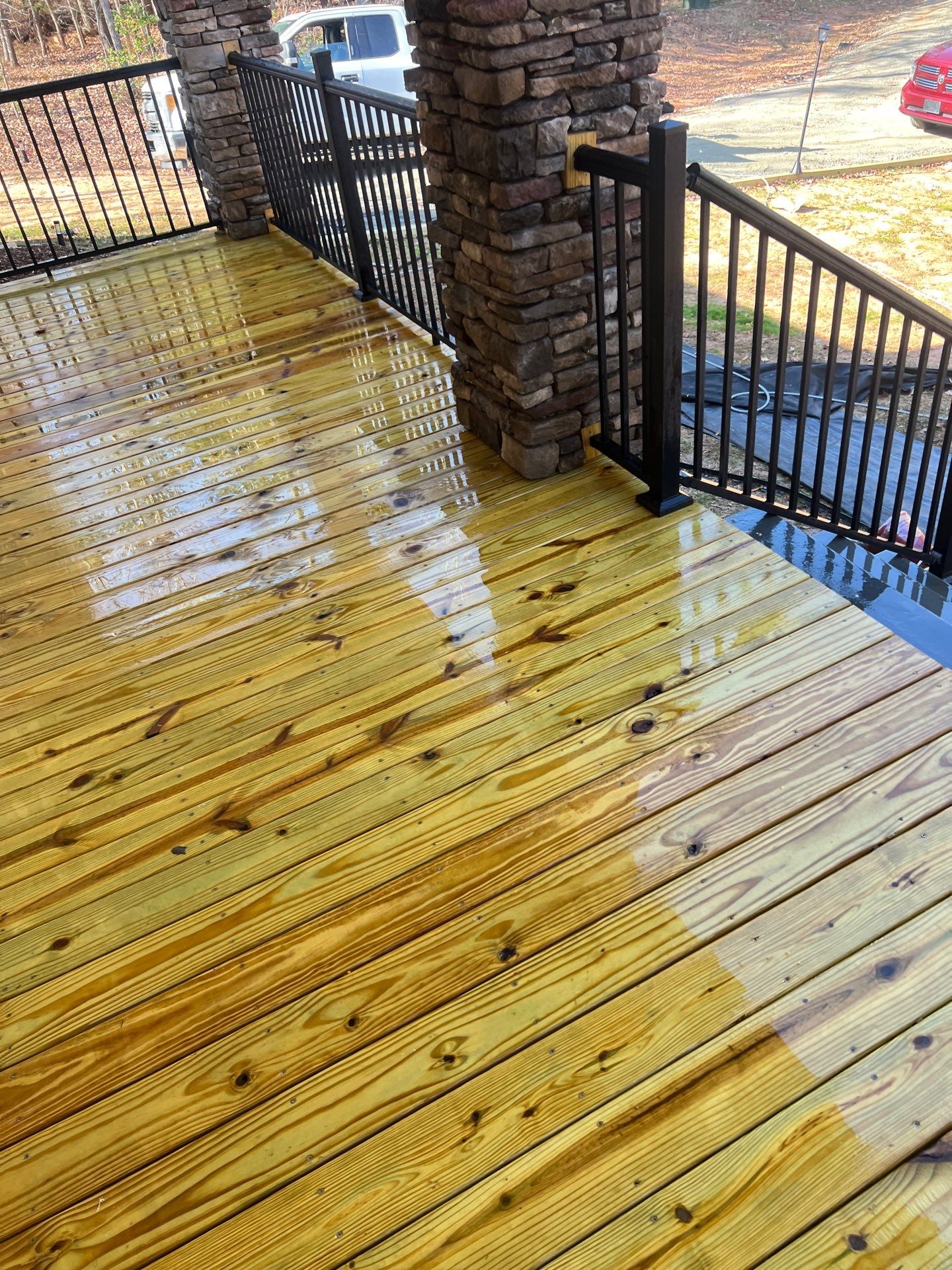 New Deck using Wood Sealant by DuraSeal