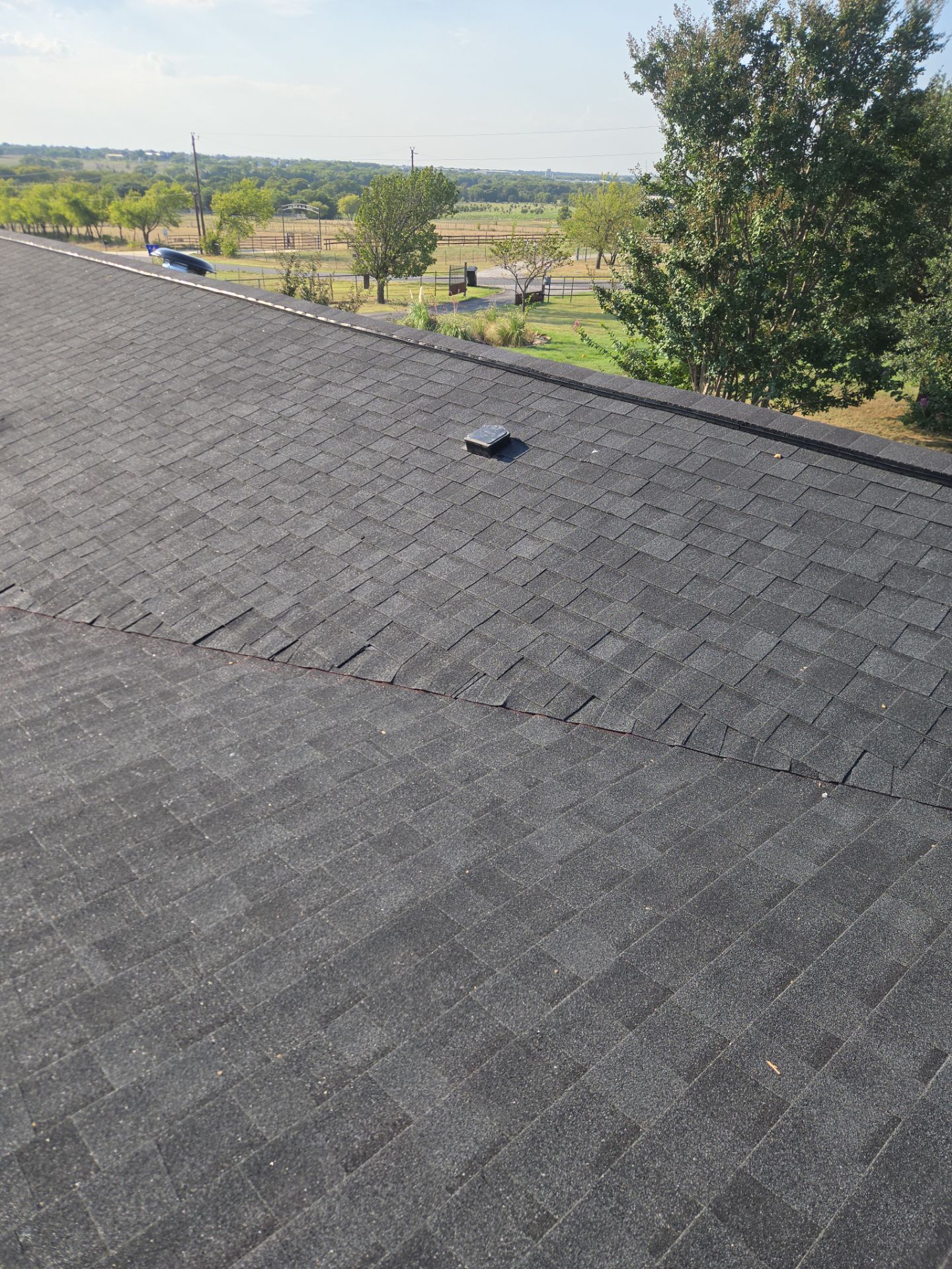Project in Justin by Lonestar Roofing and Restoration LLC.