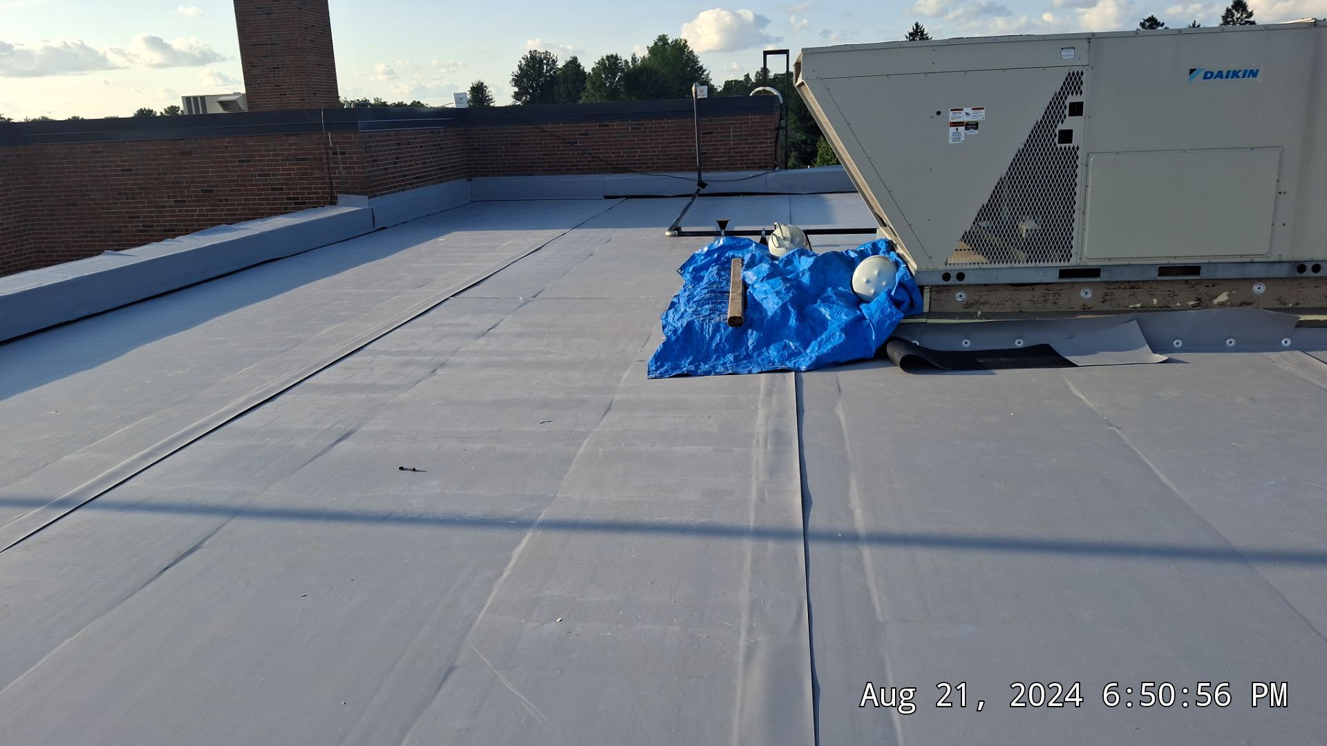 Mayfield Ohio TPO Roof Install by Gold Star Roofing LLC 