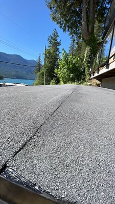 Small patio roof with 2ply sbs