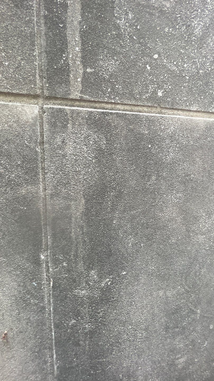 Courtyard pressure washing difficult access.  by Northern Power Washing LLC.