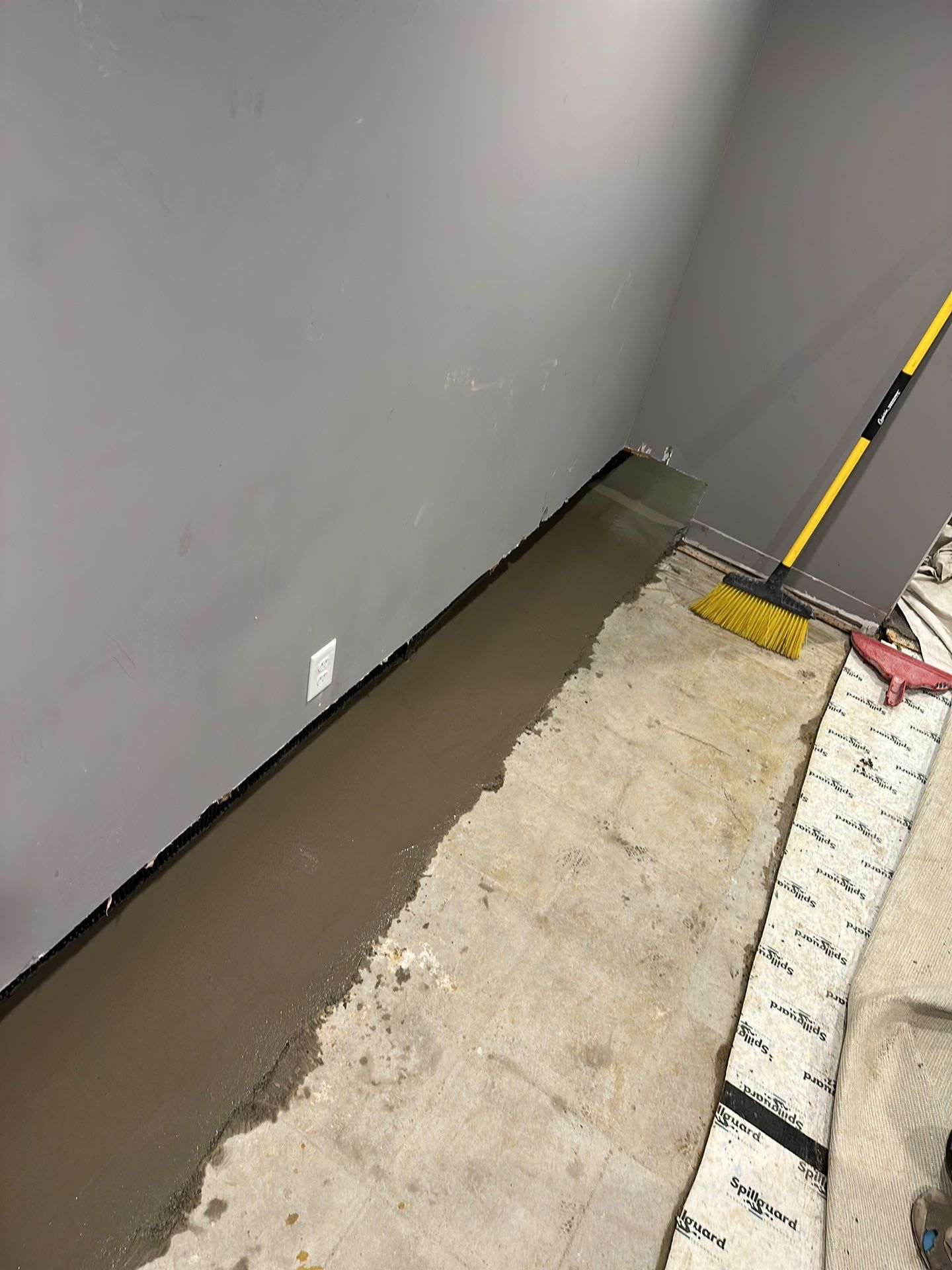 Interior Drain Tile in St. Louis Park by Waterproofing Northeast