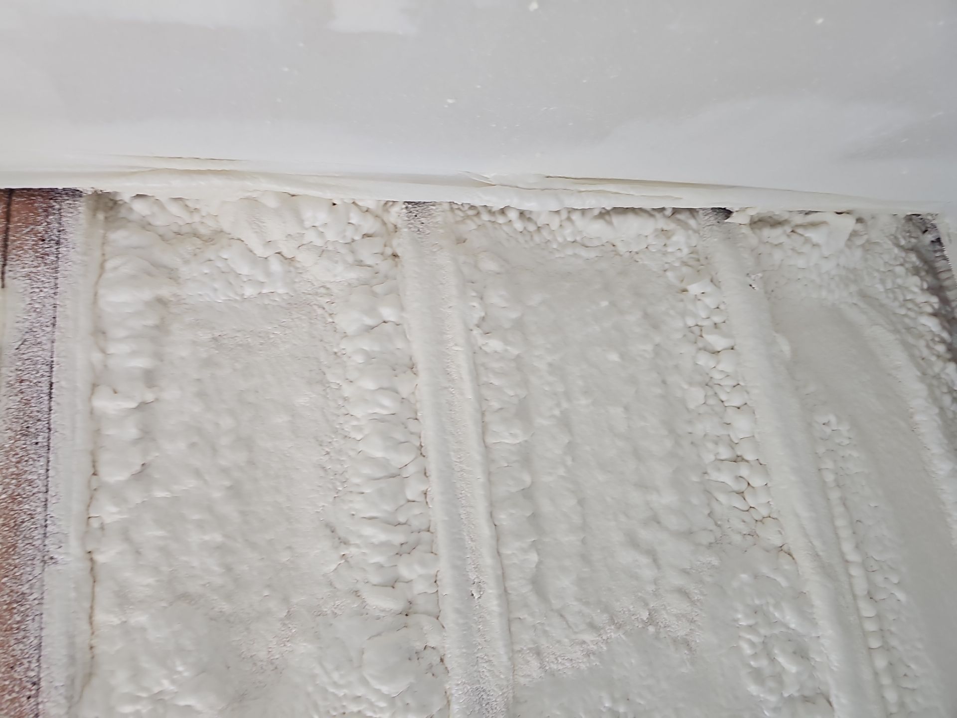 Basement Exterior Walls using Closed Cell Spray Foam by NYS Foam & Energy