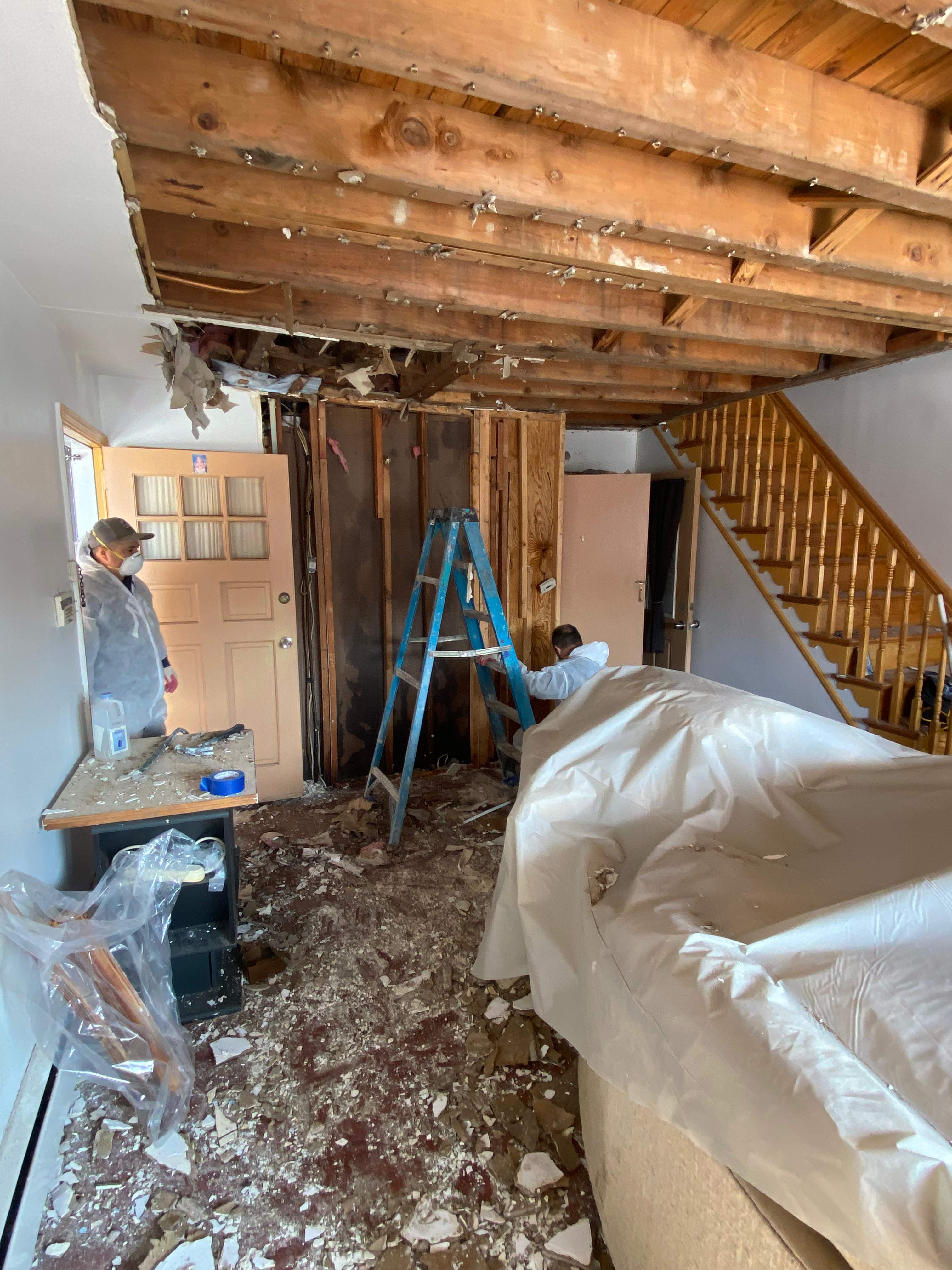 Water Damage Claim in Philadelphia by FLAPA & KeyStone