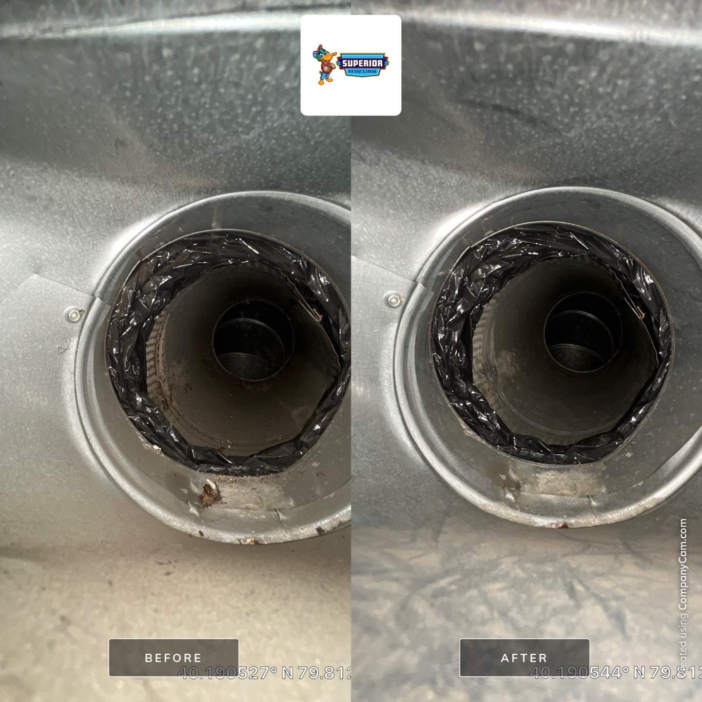 Air Duct Cleaning With a Vacuum Truck in Belle Vernon, PA by Superior Air Duct Cleaning
