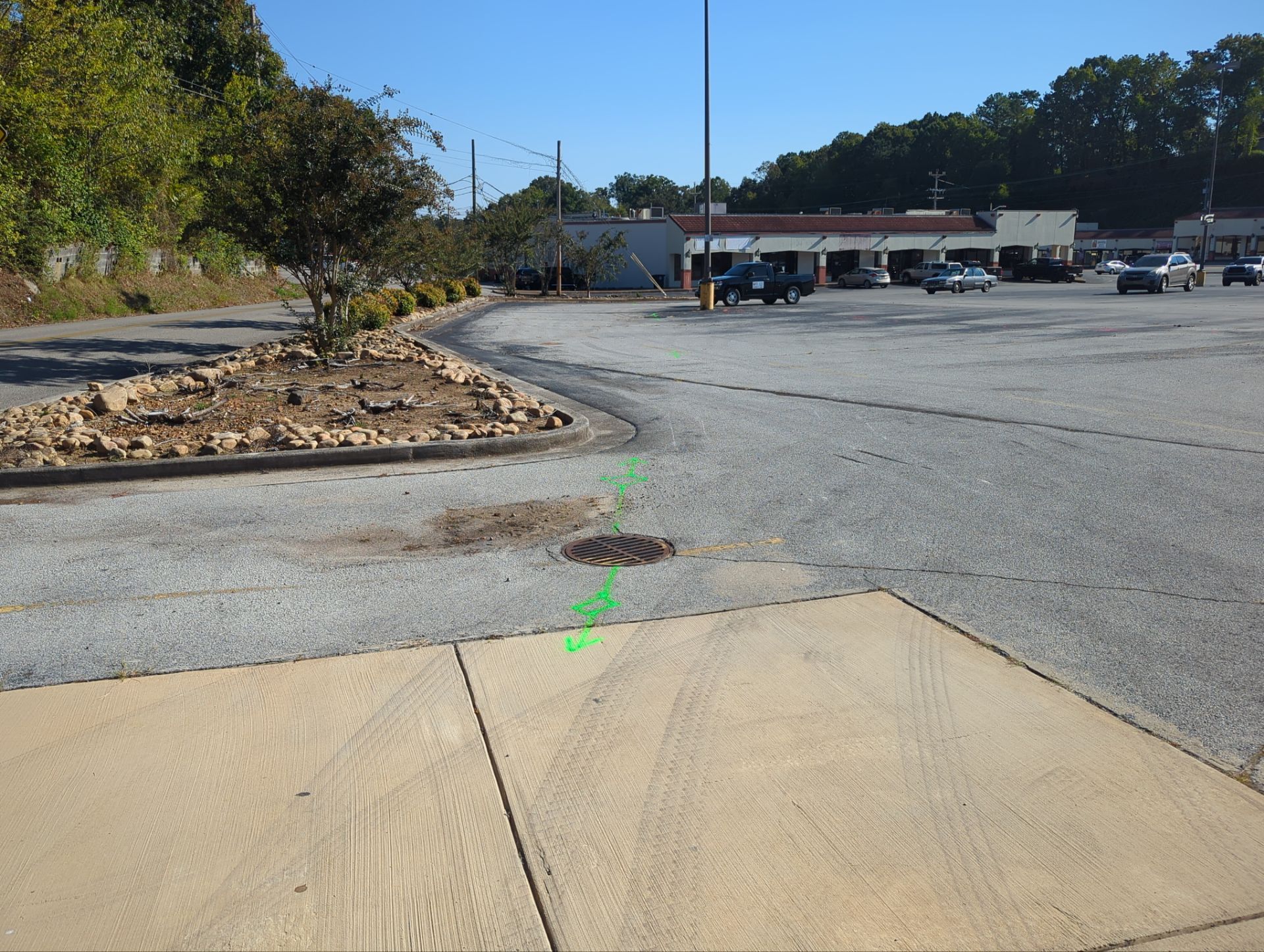 Parking Lot Utility Locate / GPR Investigation by Alsip Locating Service, LLC