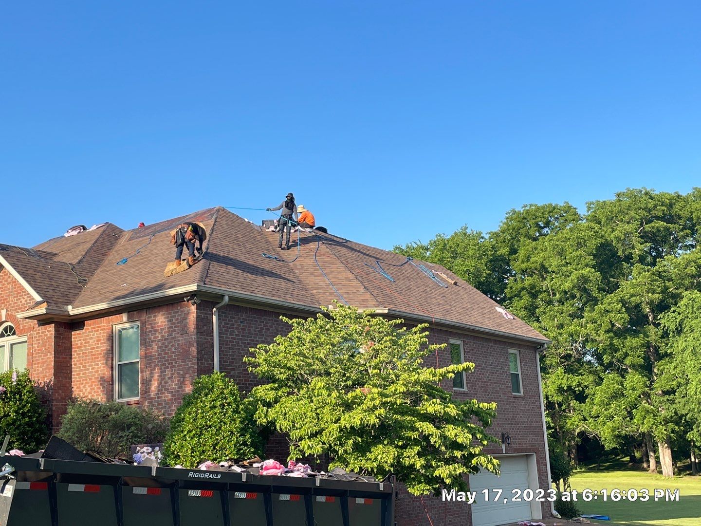 Residential Roofing Installation using Owens Corning Duration Shingles Roofing System by Undersun Roofing 