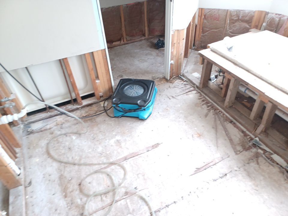 Project in Mt Morris Township by EzDry Water Mitigation & Property Restoration