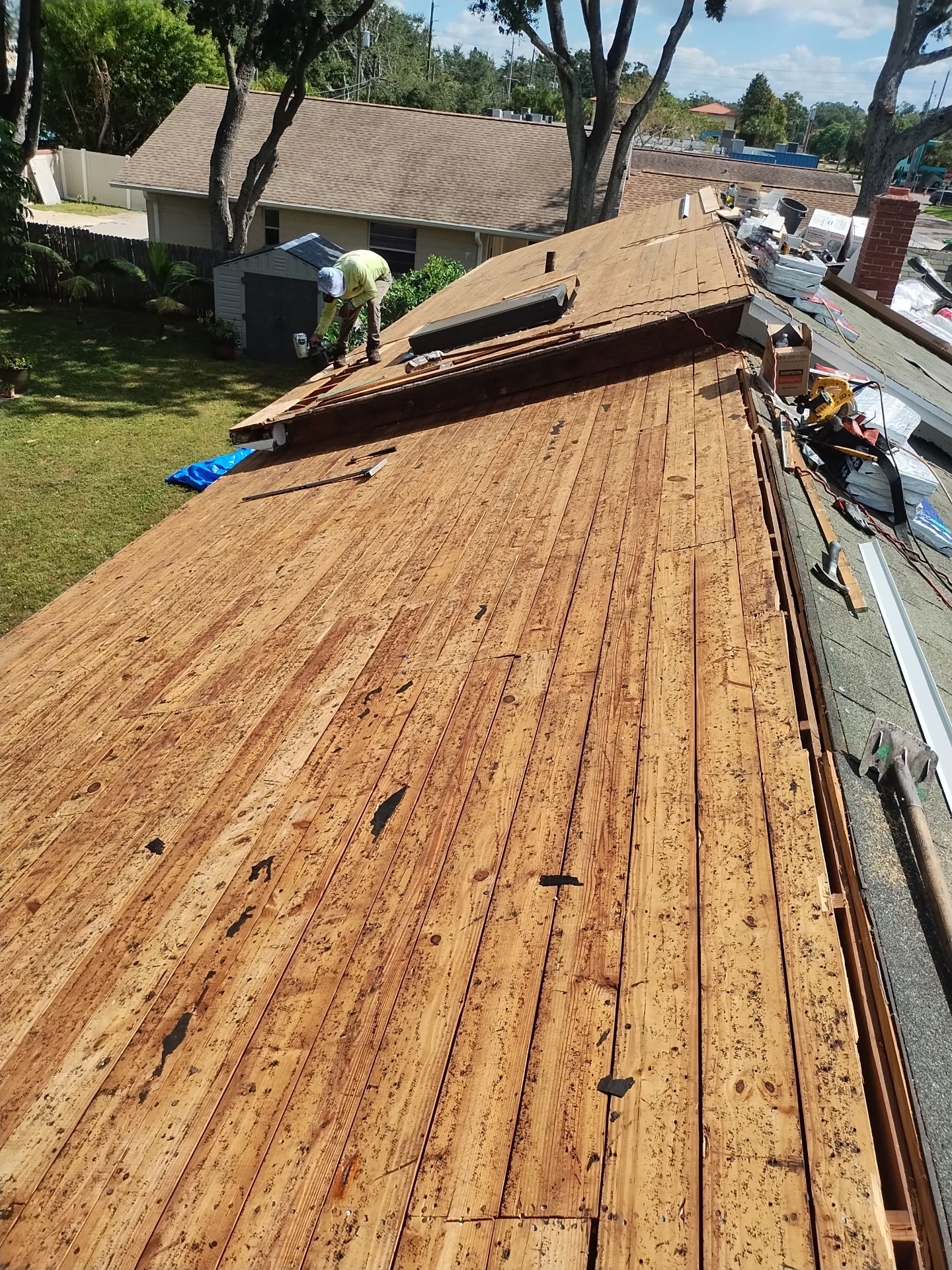 Project in St. Petersburg 33713 by Mitchell Roofing Company LLC 