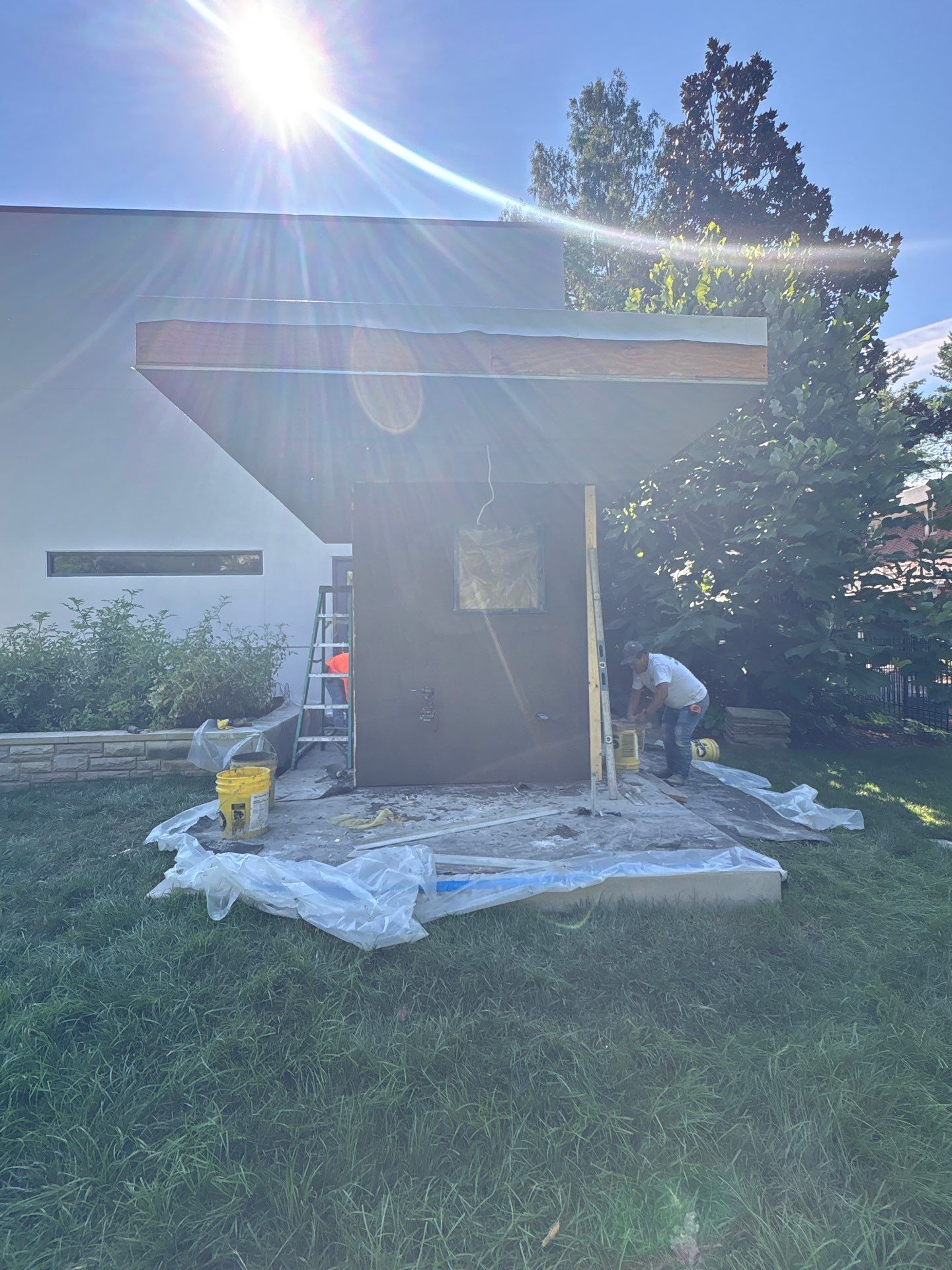 Modern Stucco Restoration and Skim Coat Repair in Nashville by U.S. Exterior Solutions