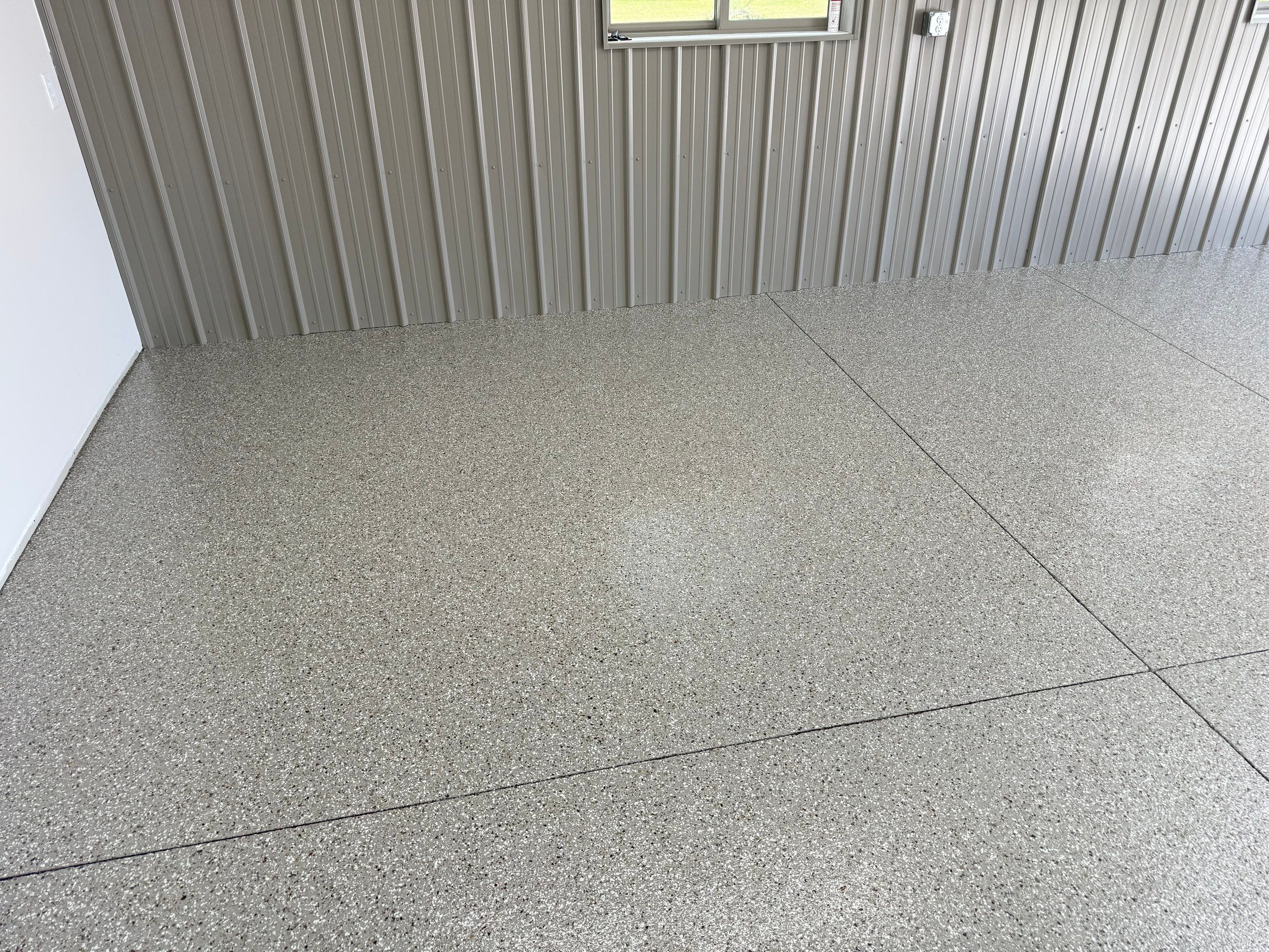 Creekbed Flake Coating in Woonsocket, SD by Select Painting, Coatings & Garage Cabinets
