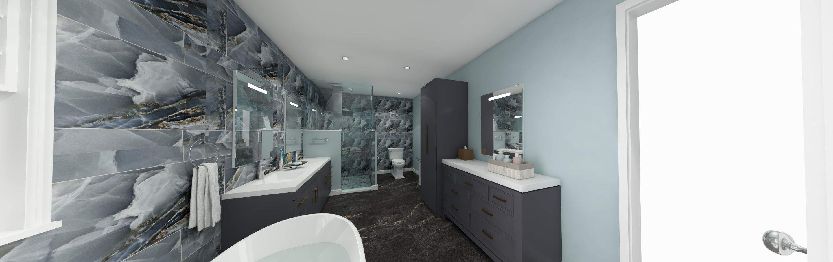 Bathroom Remodel / Carpentry by Home Concepts Construction